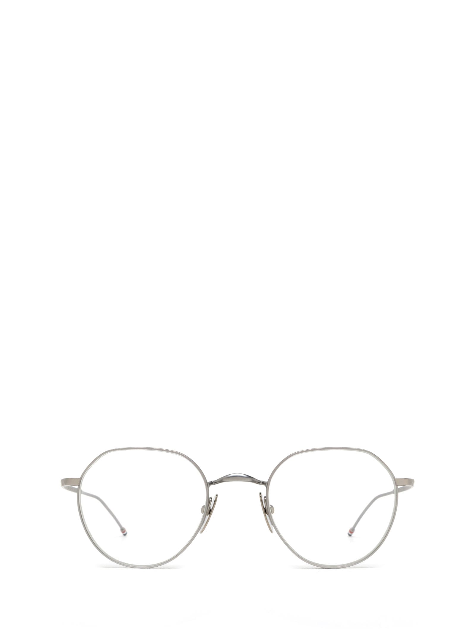 Shop Thom Browne Ueo914a Med Grey Glasses