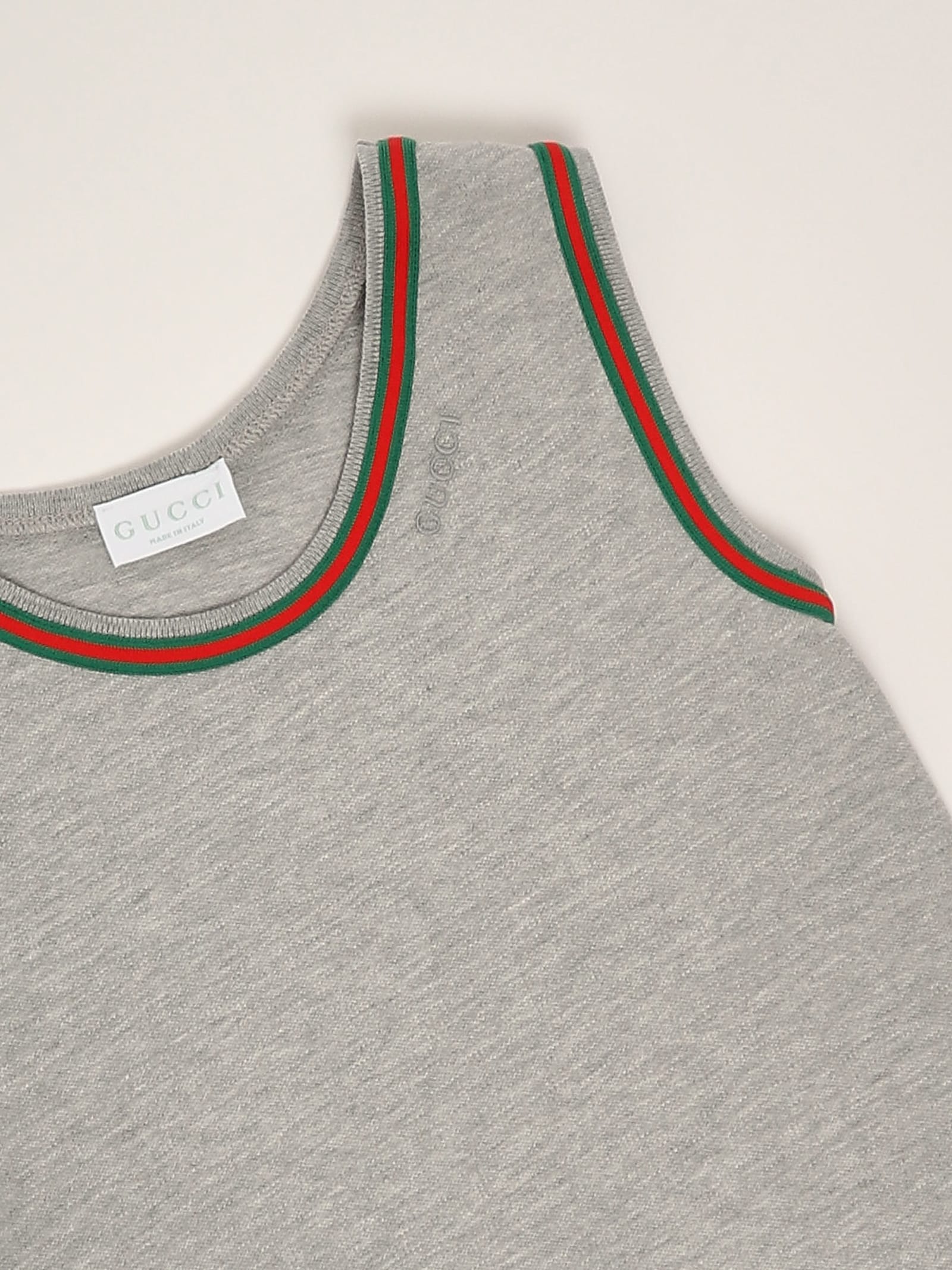 Gucci Girls Dress In Grigio