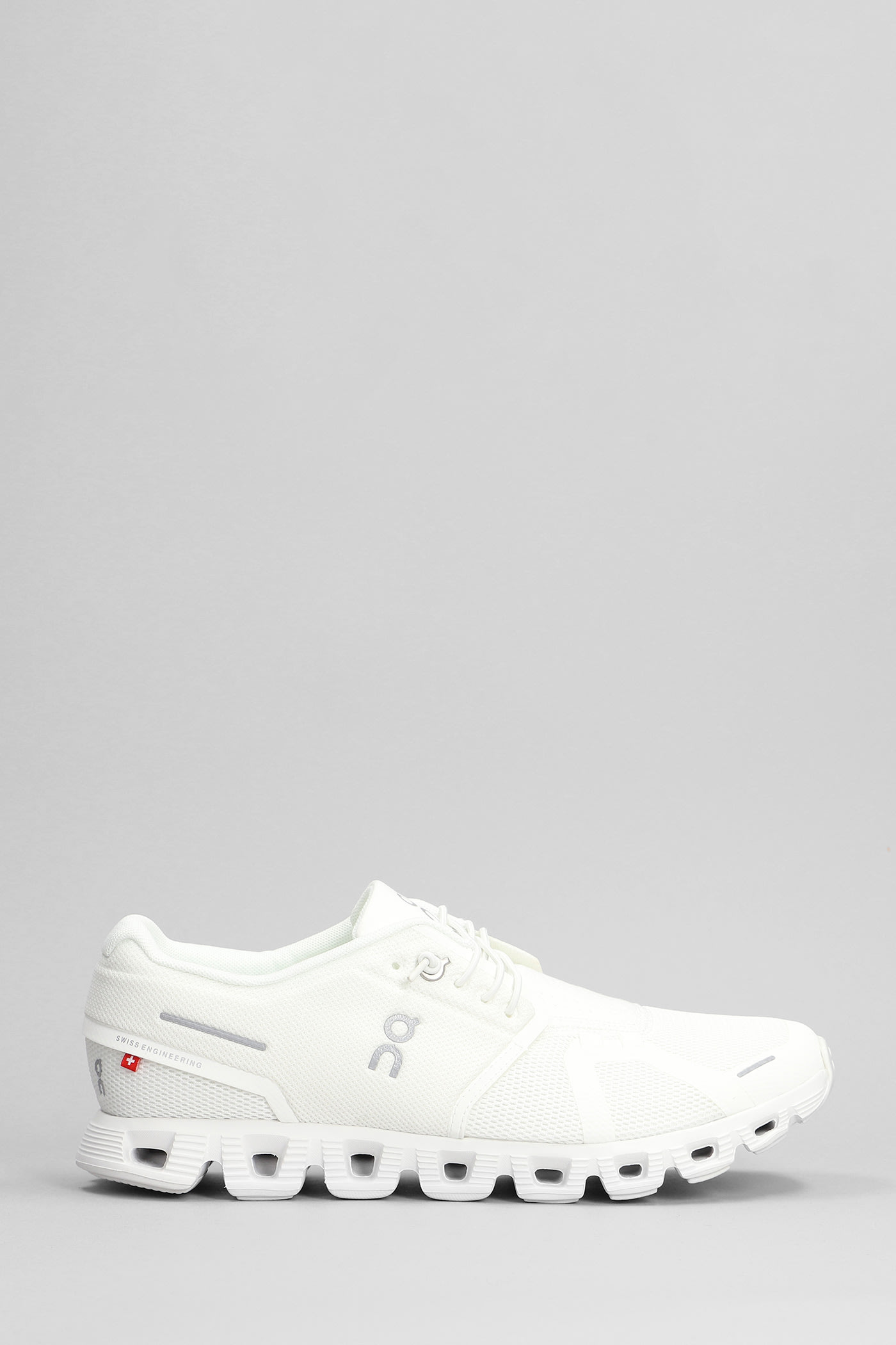 Cloud 5 Sneakers In White Polyester