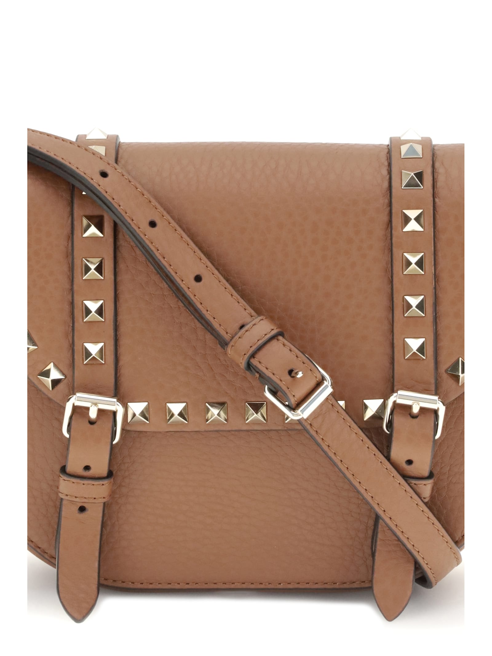 Valentino Rockstud Small Messenger Shoulder Bag