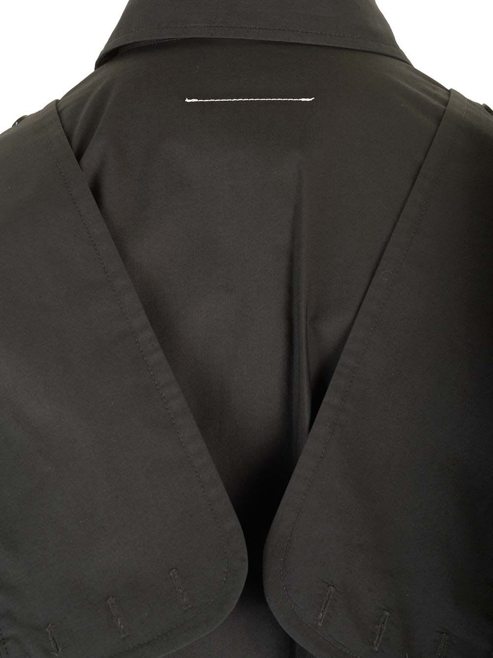 Shop Mm6 Maison Margiela Boxy Fit Shirt In Black