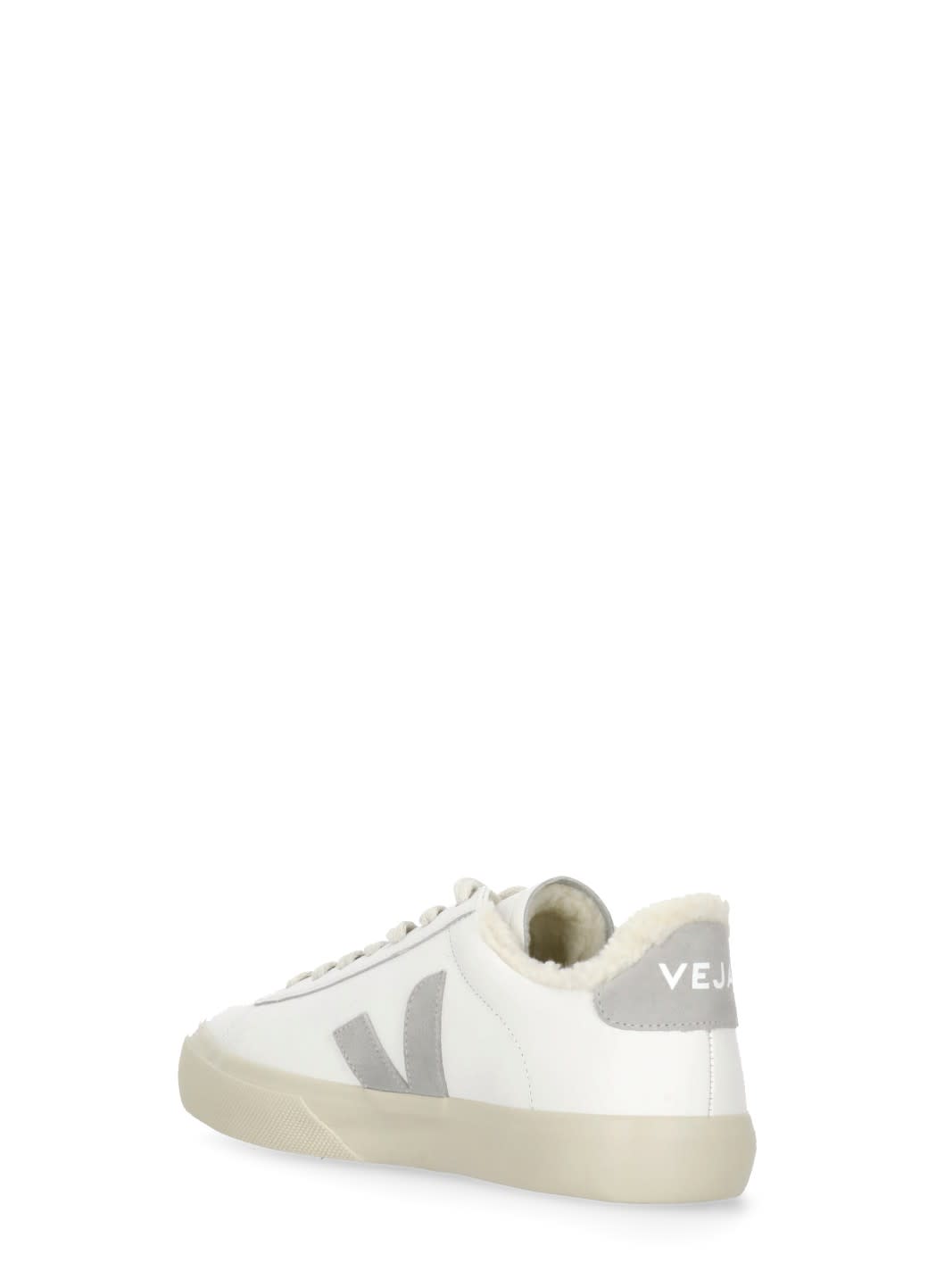 Veja Campo Fured Sneakers In White