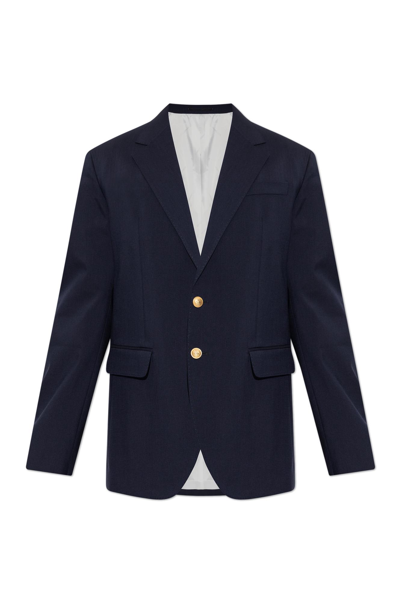 Dsquared2 Single-breasted Blazer In Blue