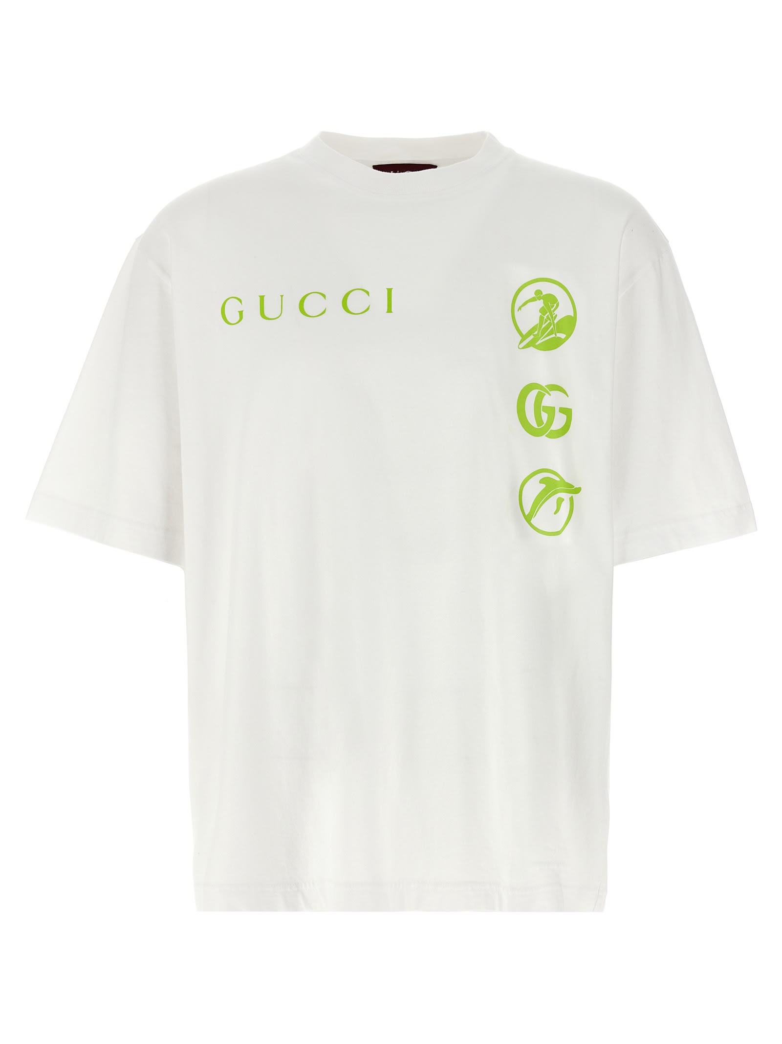Gucci Printed Cotton Jersey T-shirt