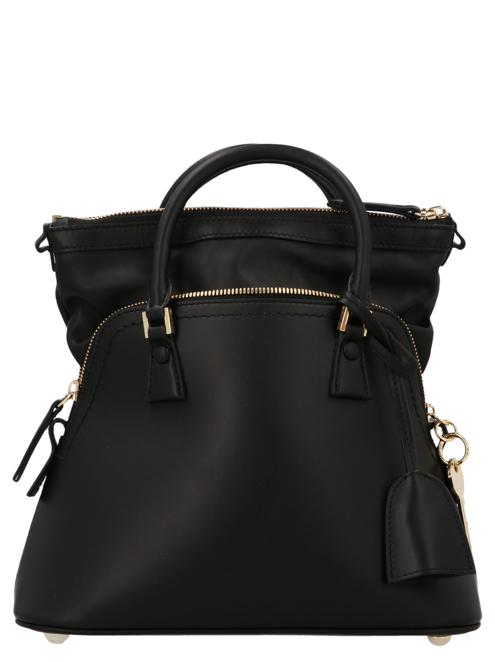 Shop Maison Margiela 5ac Mini Handbag In Black