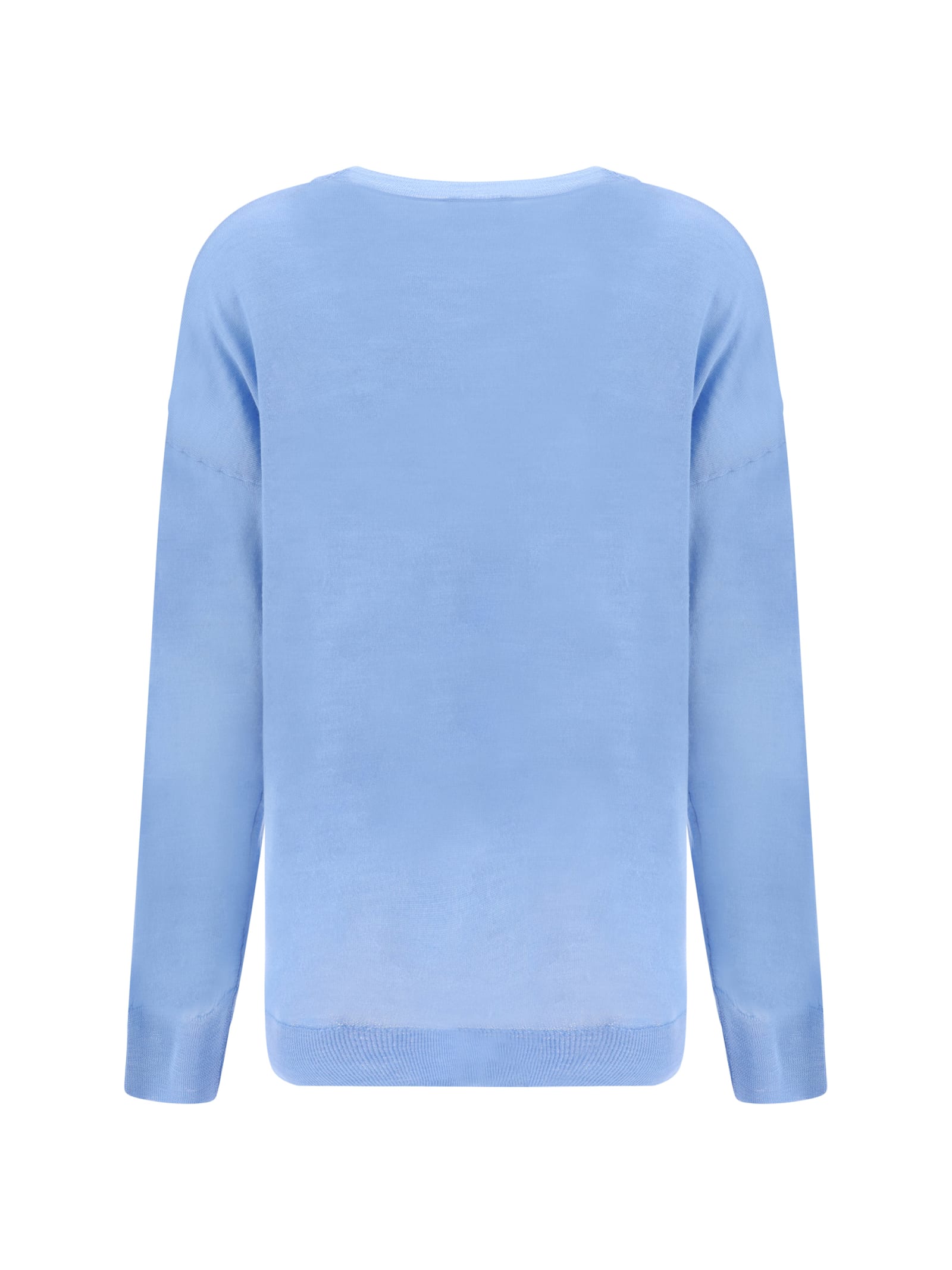 Shop P.a.r.o.s.h Linfa Sweater In Azzurro Polvere