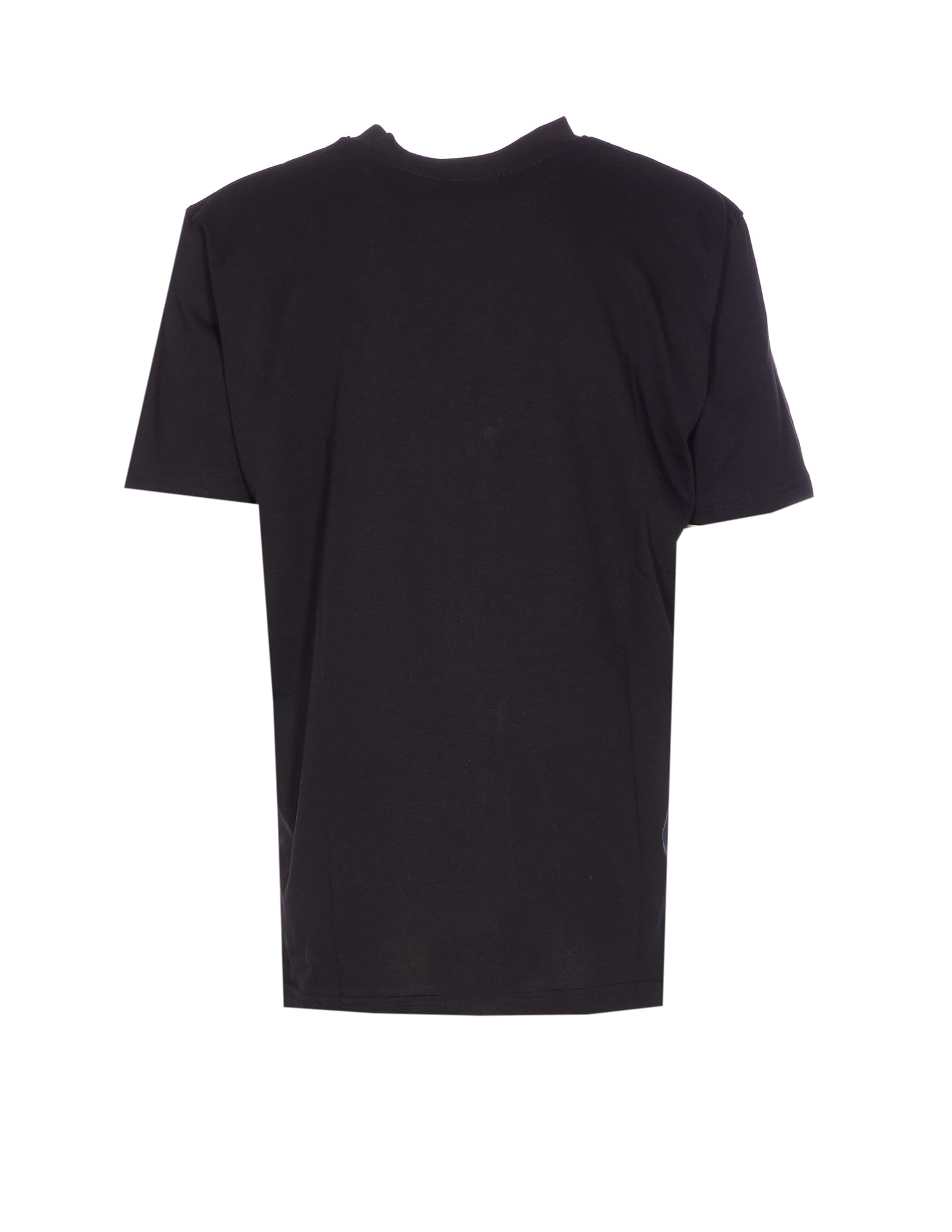 Family First Heart T-shirt In Black