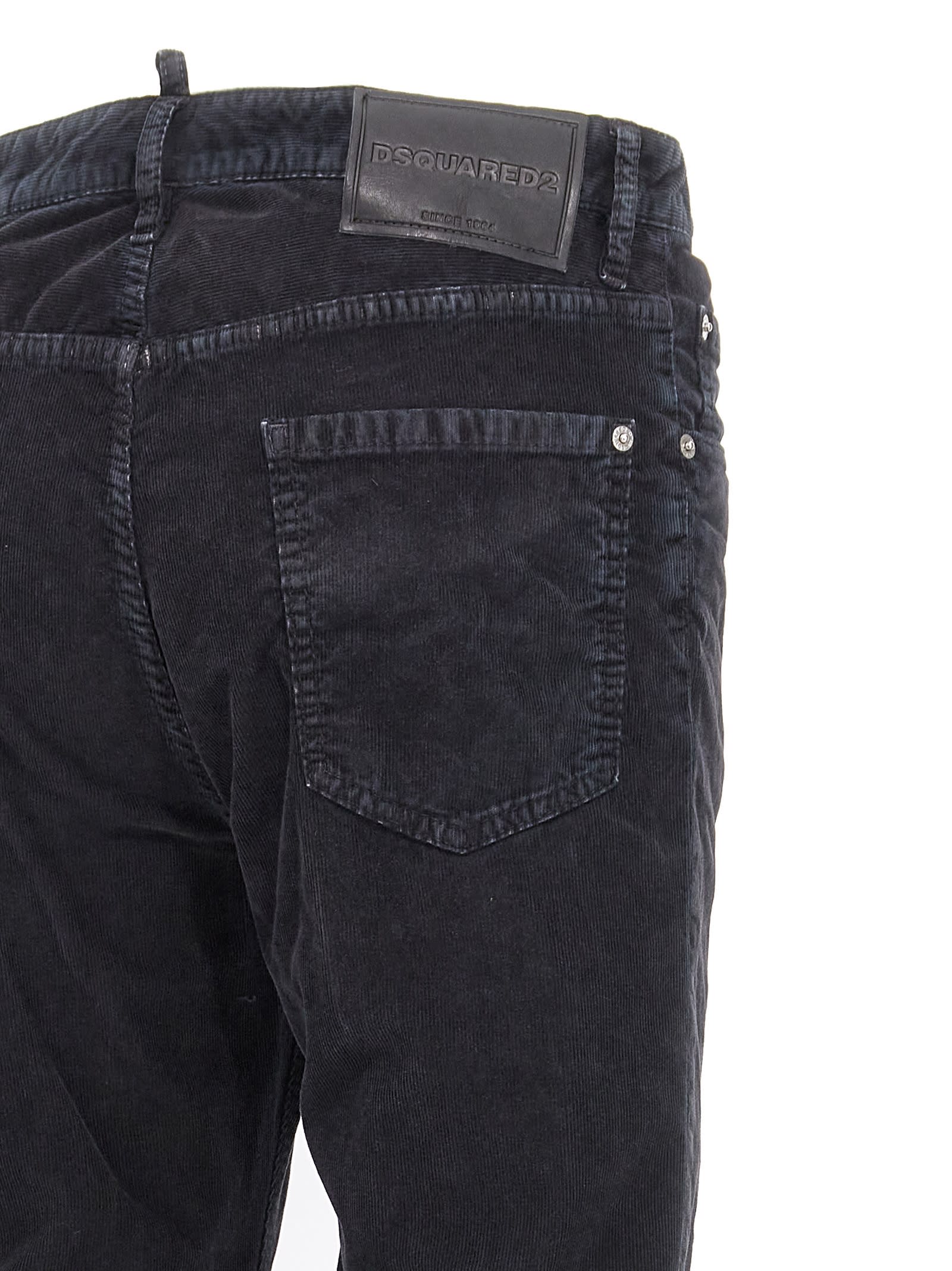 Shop Dsquared2 642 Pants In Blue