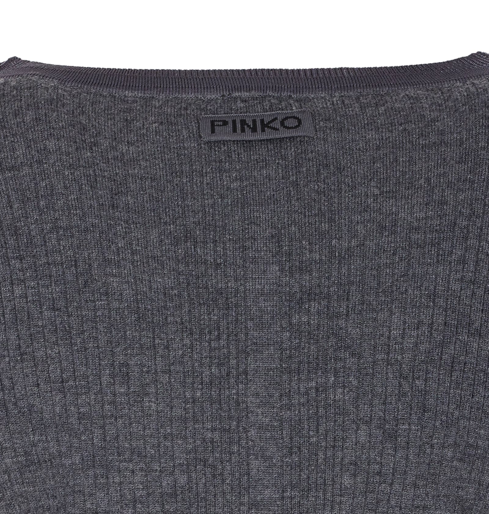 Pinko Grey Santorini Cardigan In Gray