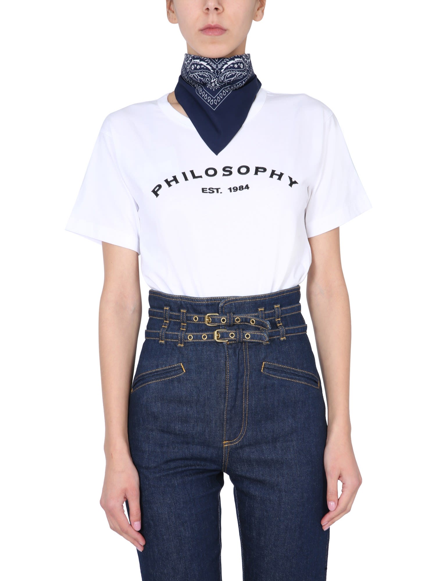 Philosophy di Lorenzo Serafini T-shirt With Logo