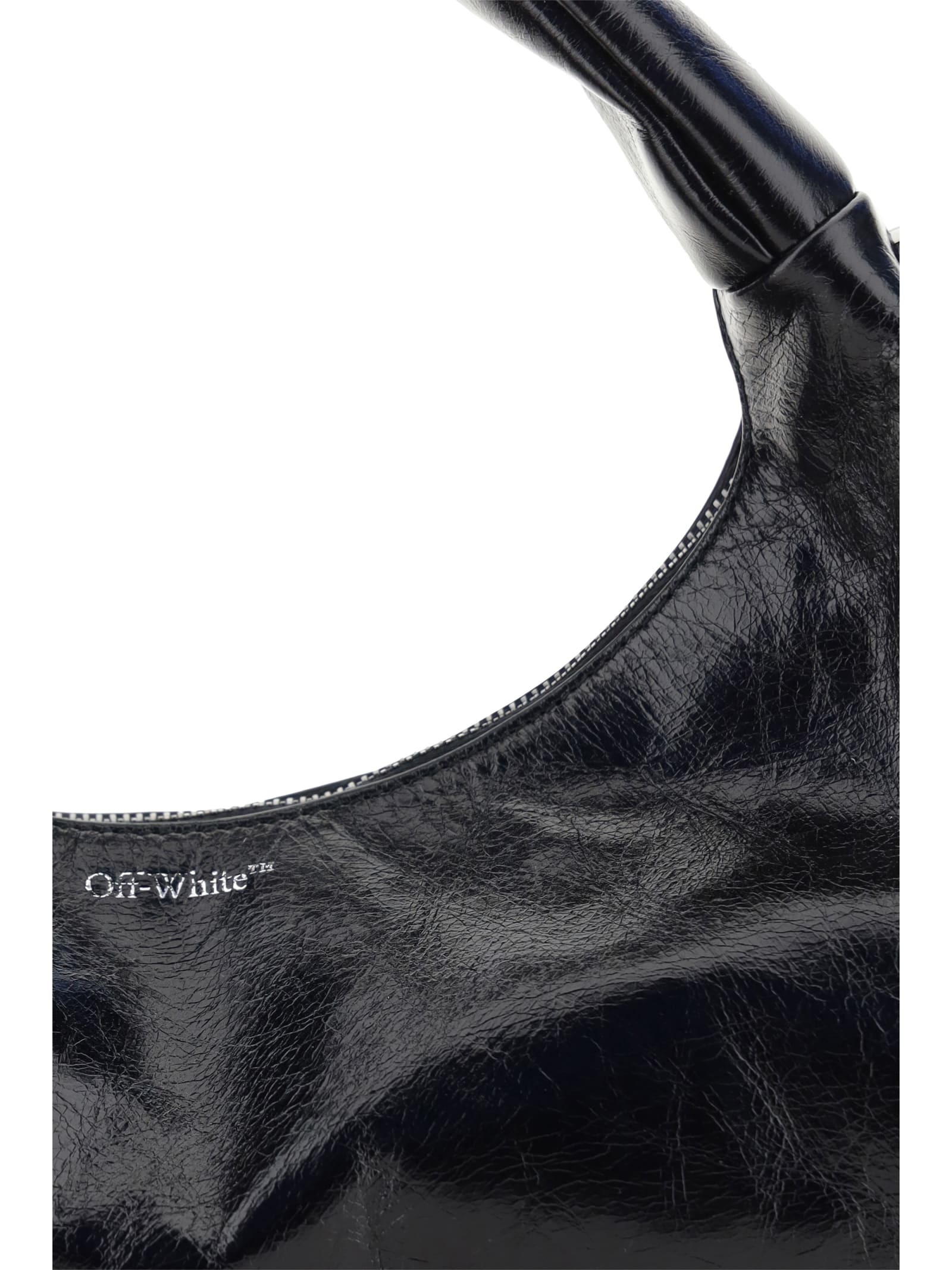 Shop Off-white Shoulder Bag In Black