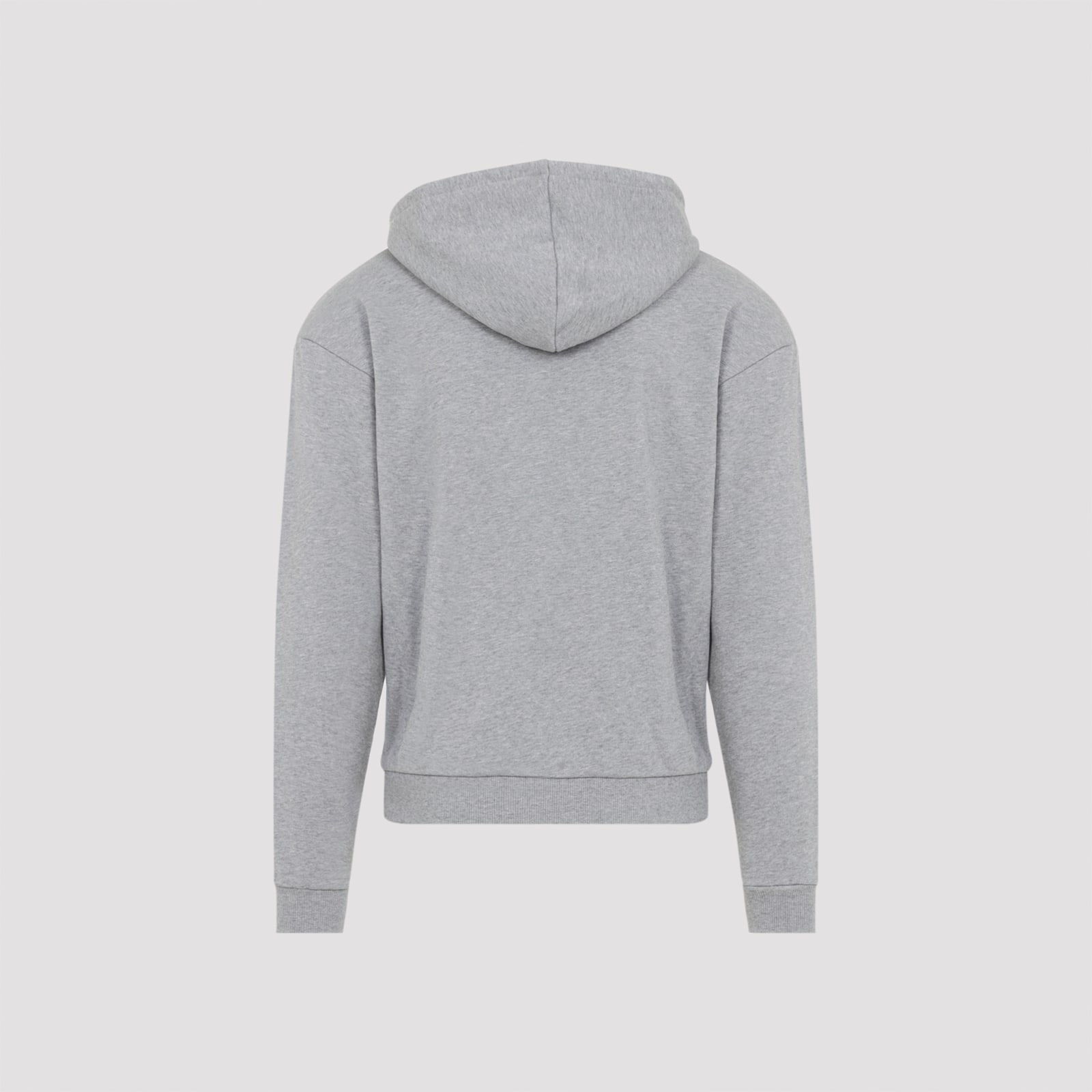 Celine Grey Logo Solid Pattern Sweatshirt In Gray