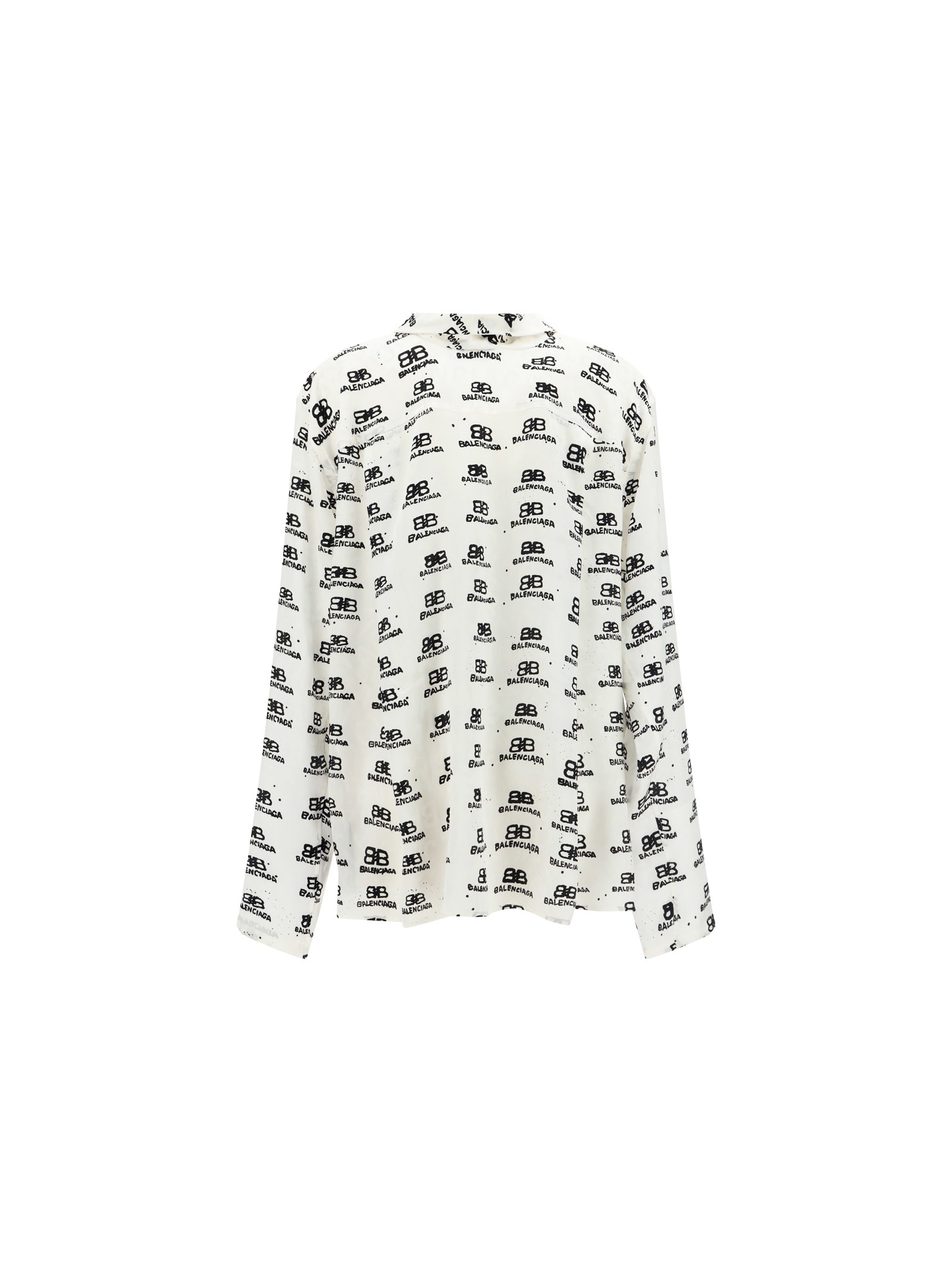 Shop Balenciaga Shirt In White