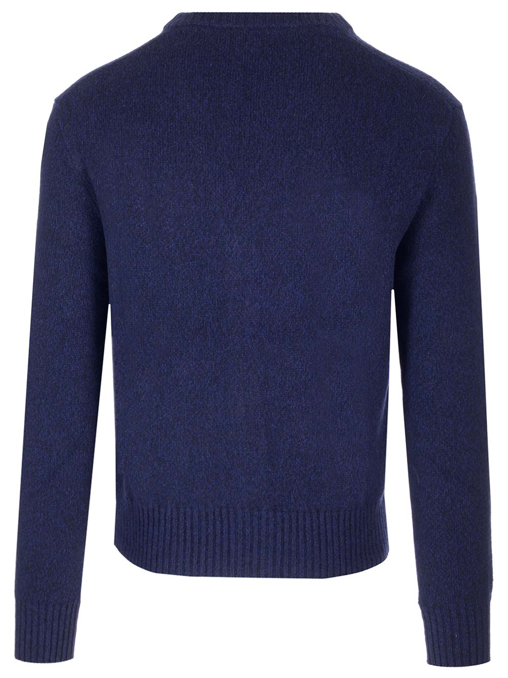 Shop Ami Alexandre Mattiussi Blue Cashmere And Wool Cardigan