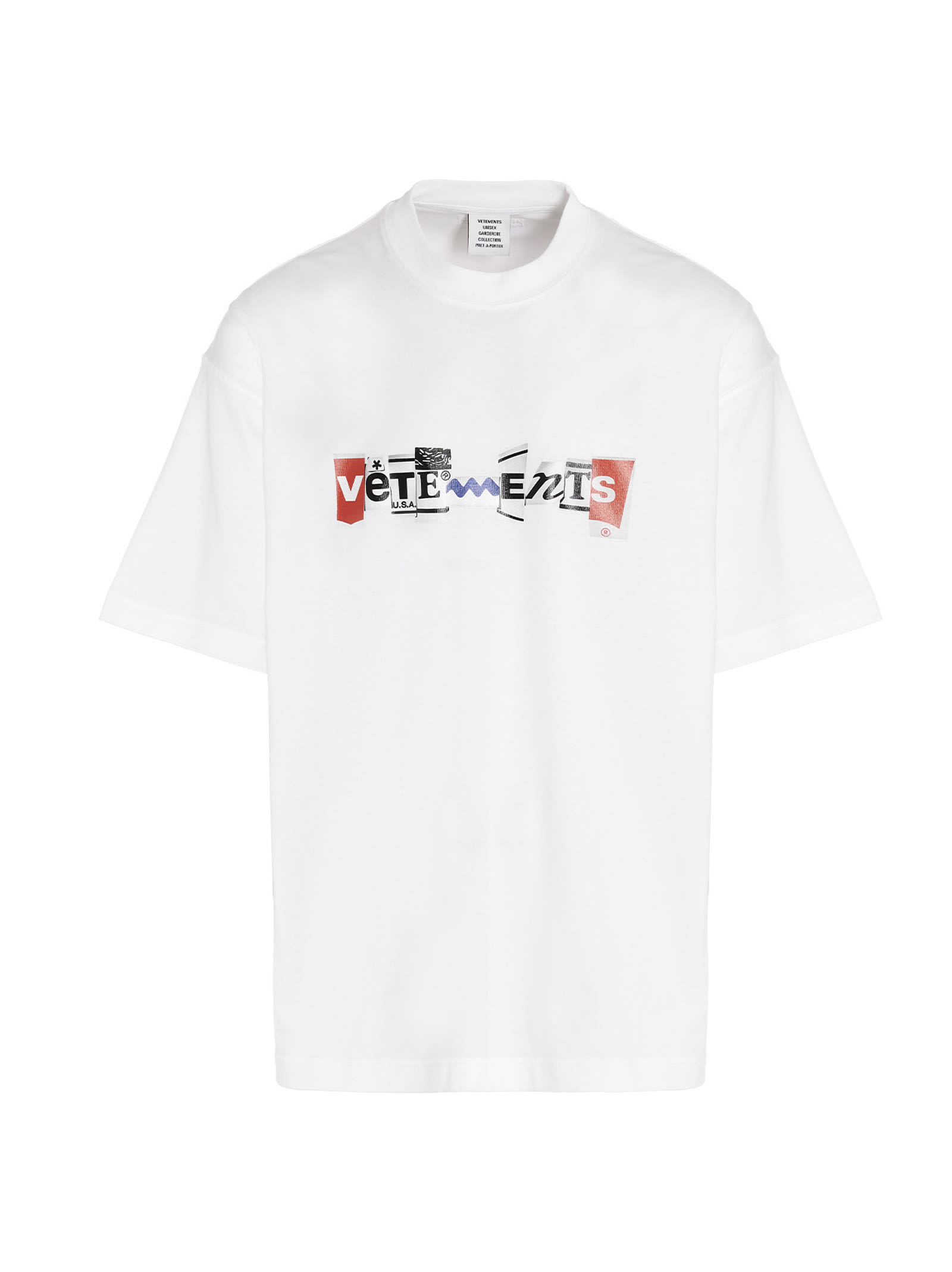 VETEMENTS T-shirt mixed Logo