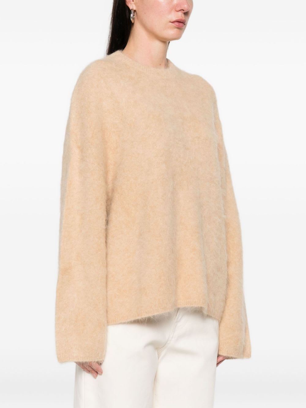 Goat Soft  Crewneck Sweater In Neutral