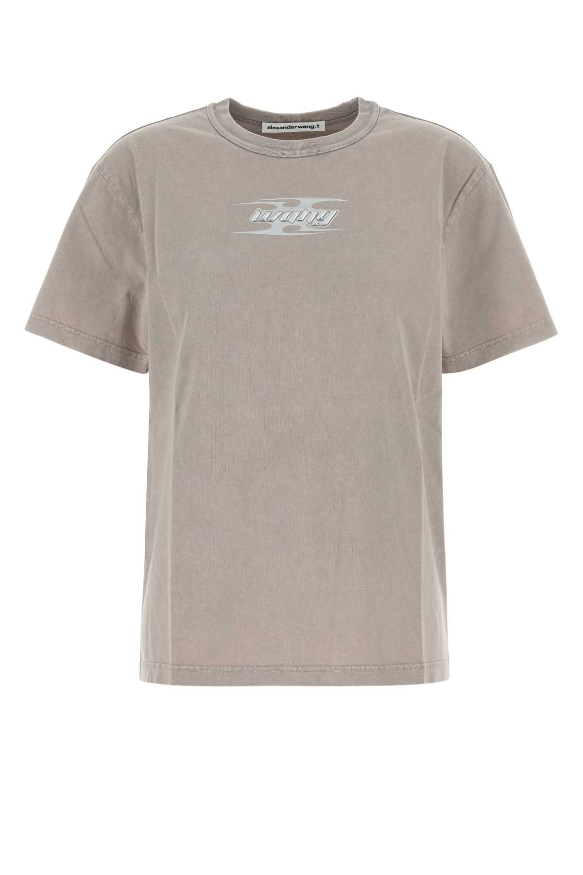 Dove Grey Cotton T-shirt