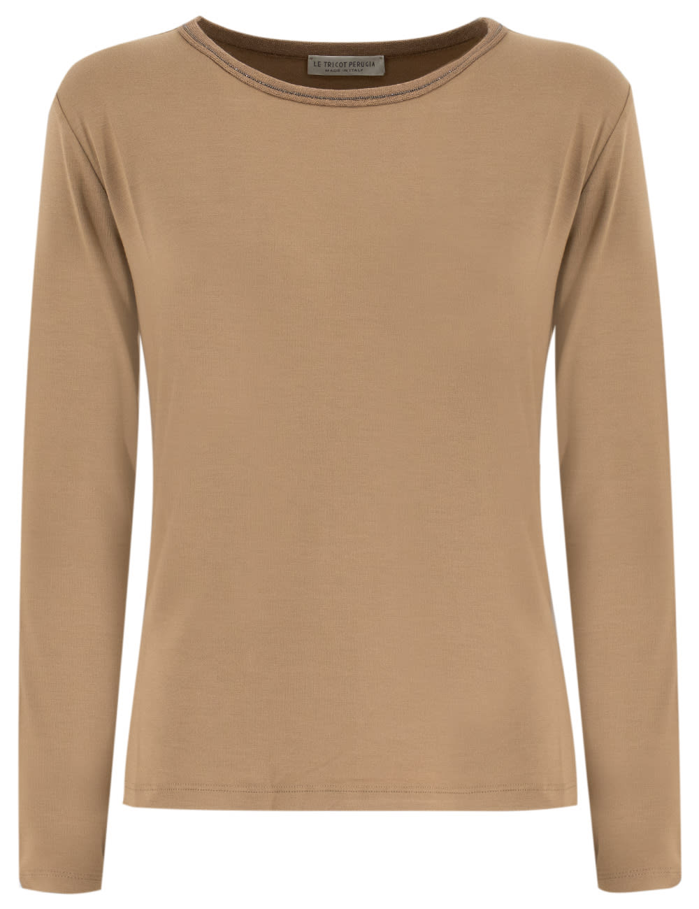 Le Tricot Perugia Shirt In Brown