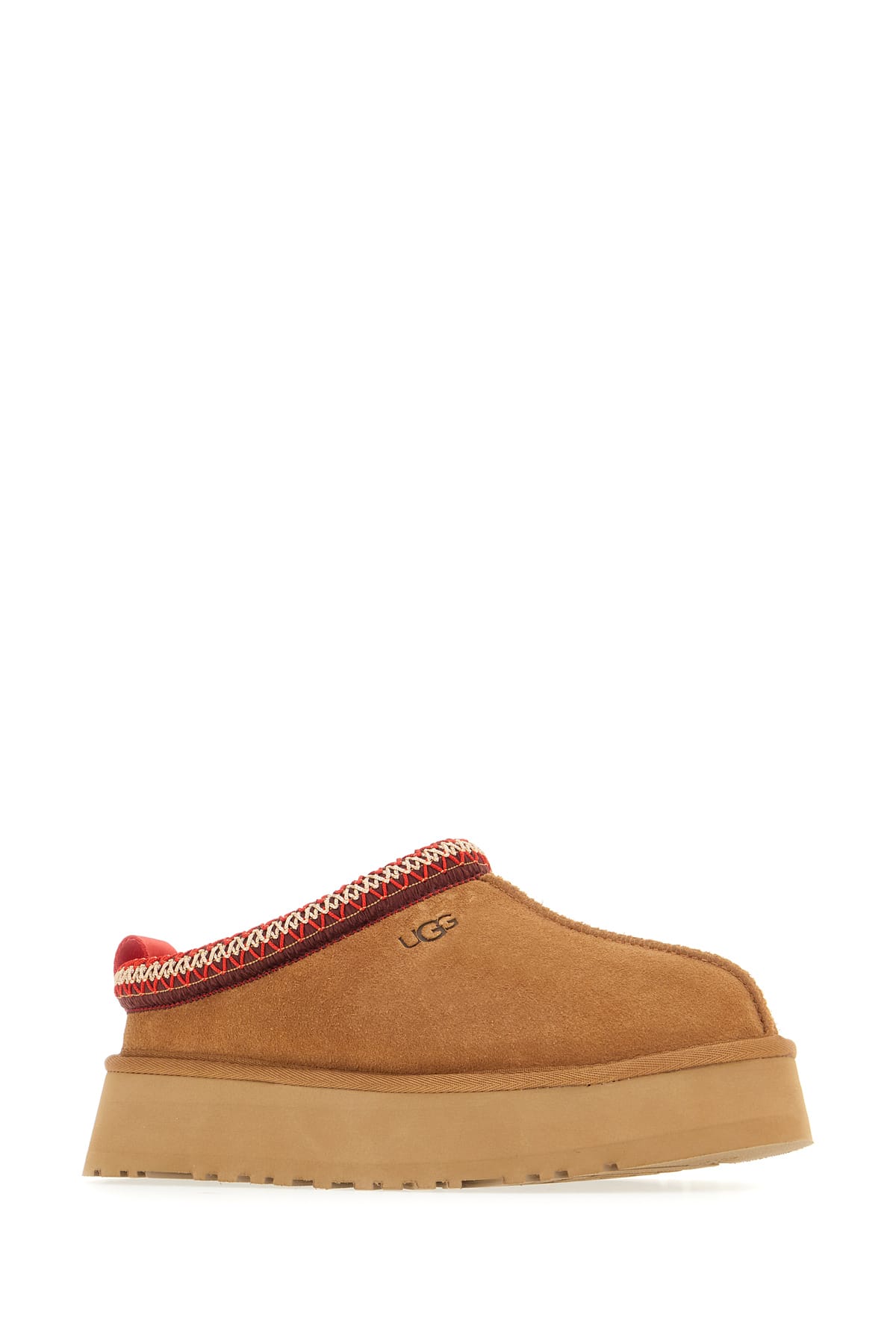 Ugg Biscuit Suede Tazz Ii Slippers In Brown