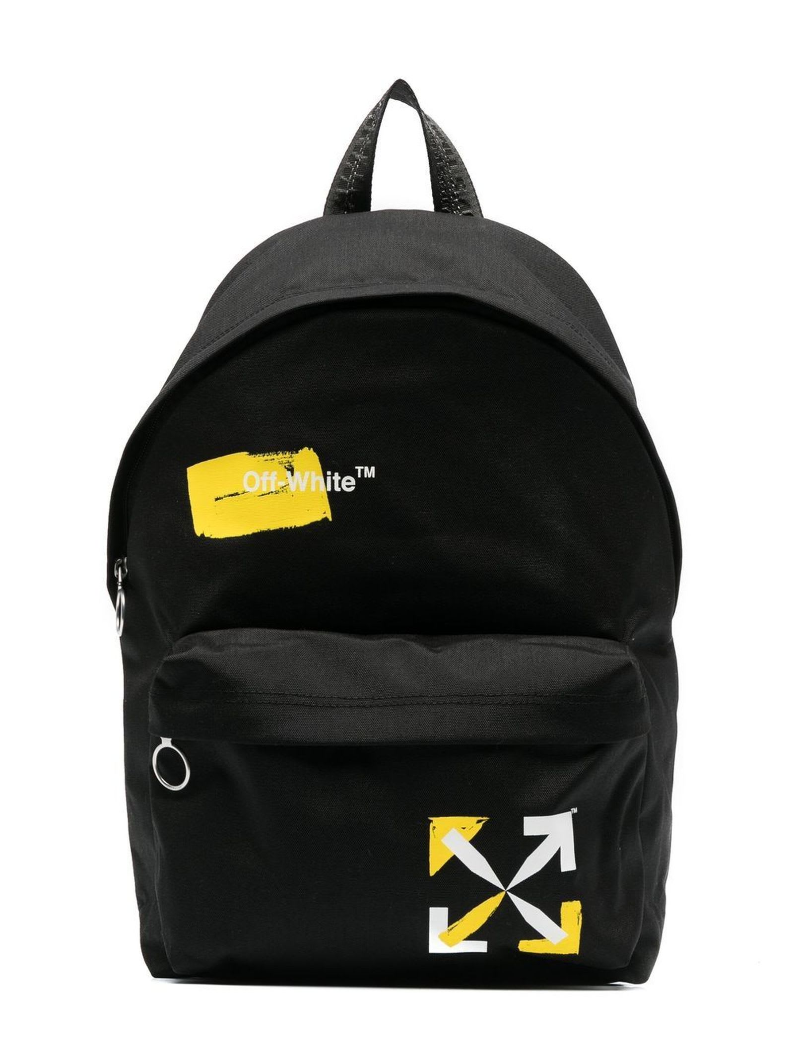 Off-White Black Polyamide Backpack