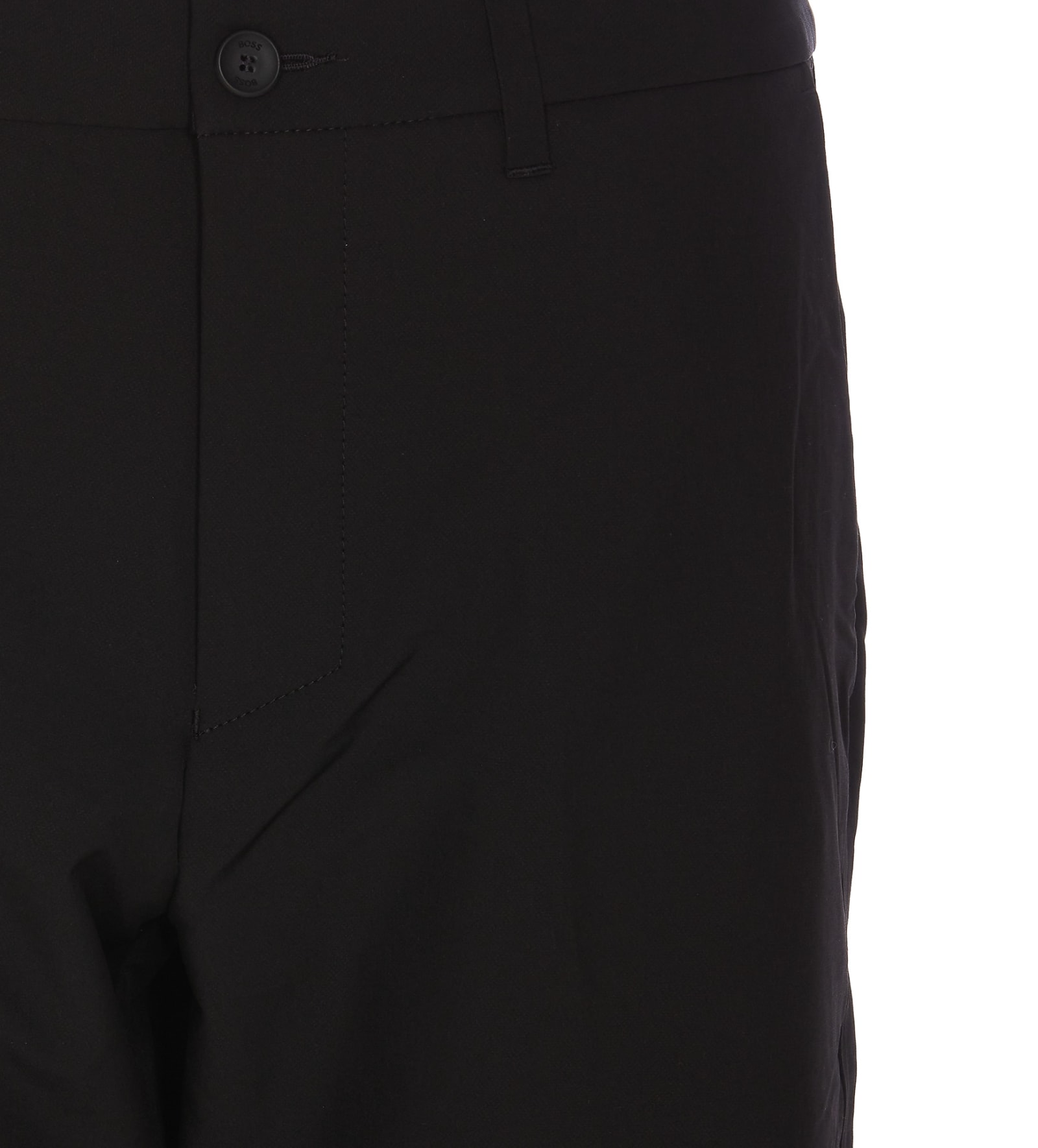 Shop Hugo Boss Slim Fit Pants In Black
