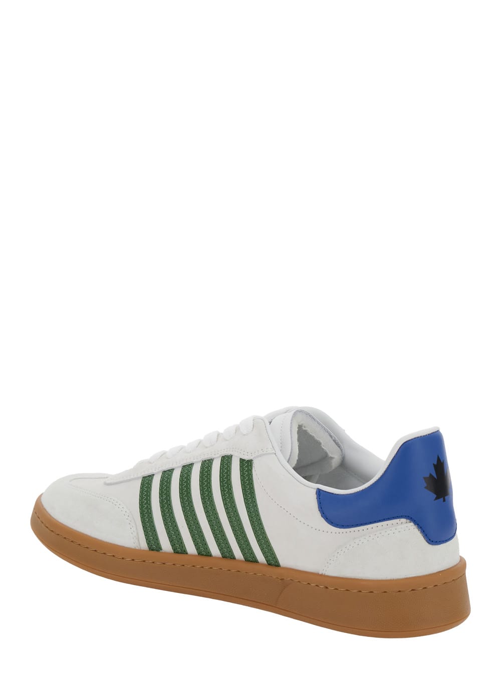 Shop Dsquared2 Sneakers Crosta+vitello In White