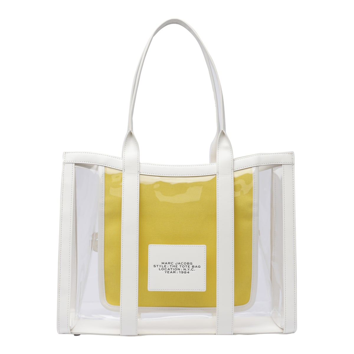 Shop Marc Jacobs The Mesh Large Tote In White