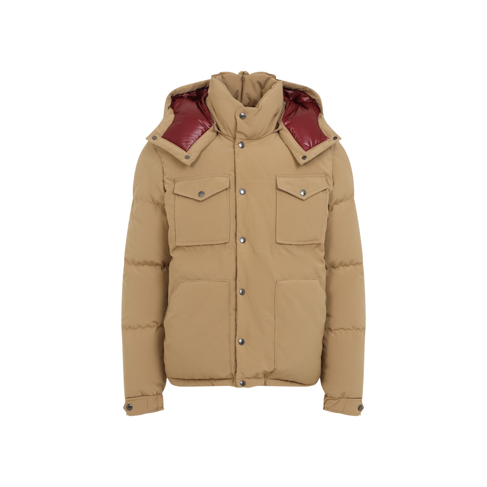 Shop Moncler Fornas Jacket In Cognac