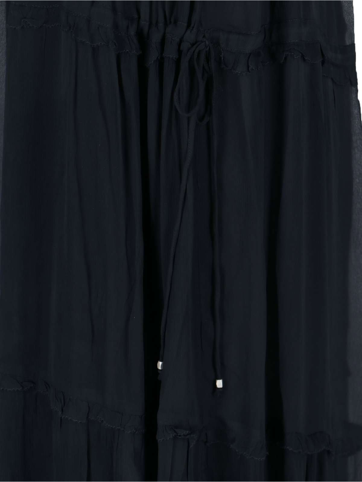 Isabel Marant Étoile Knee Length Dress With Drawstring Halter Neck In Black