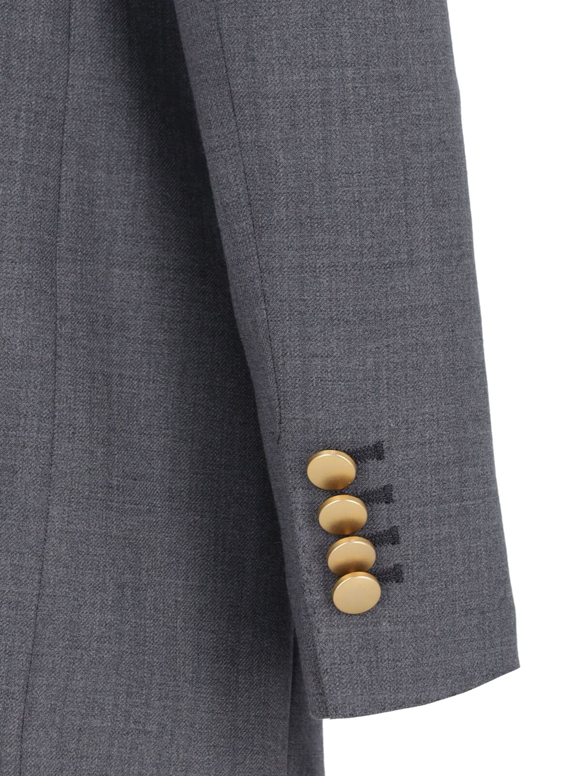 Shop Tagliatore Jasmine Double-breasted Blazer In Gray