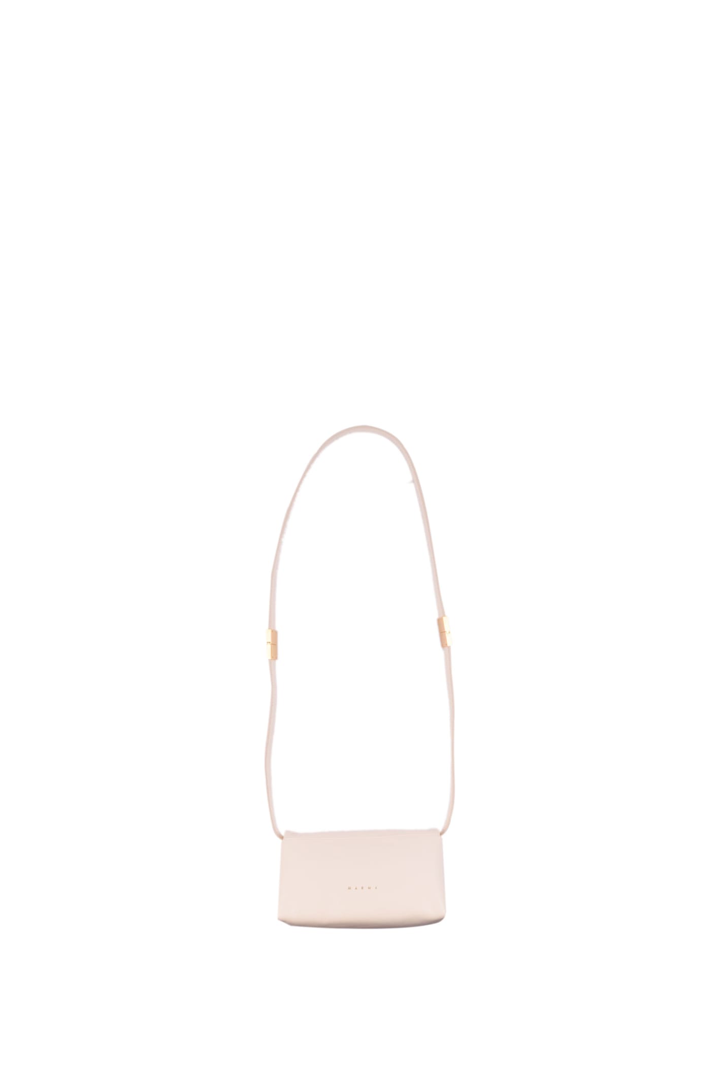 Shop Marni Shoulder Bag In Ivory