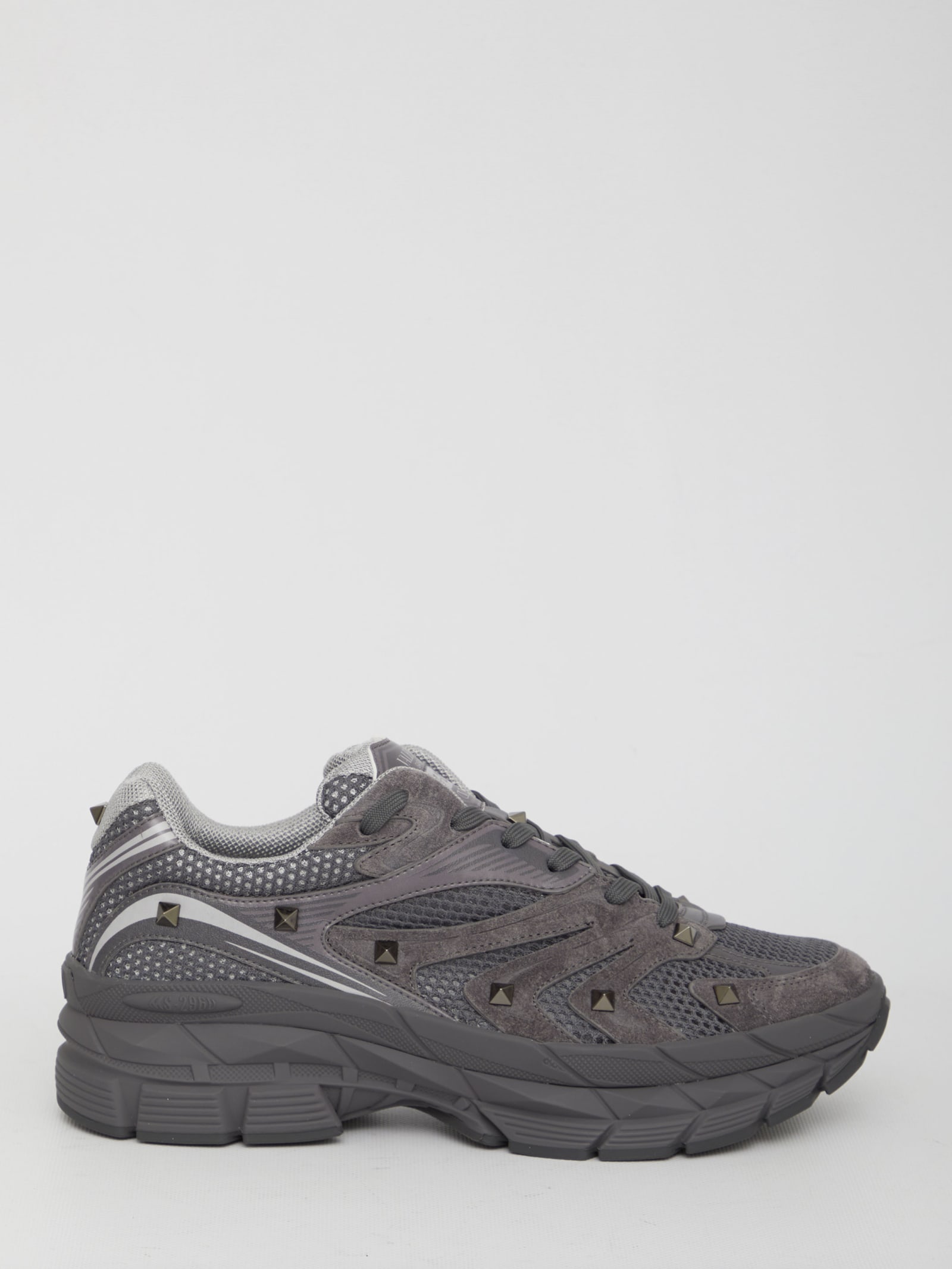 Valentino Ms-2960 Low-top Trainer In Grey