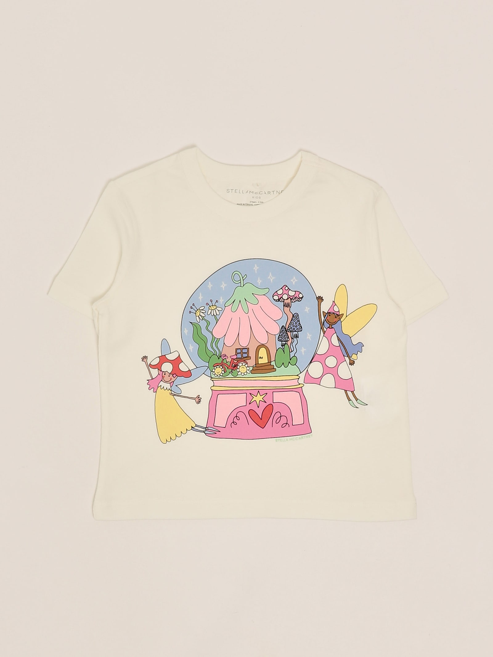 Stella Mccartney T-shirt T-shirt In Neutral