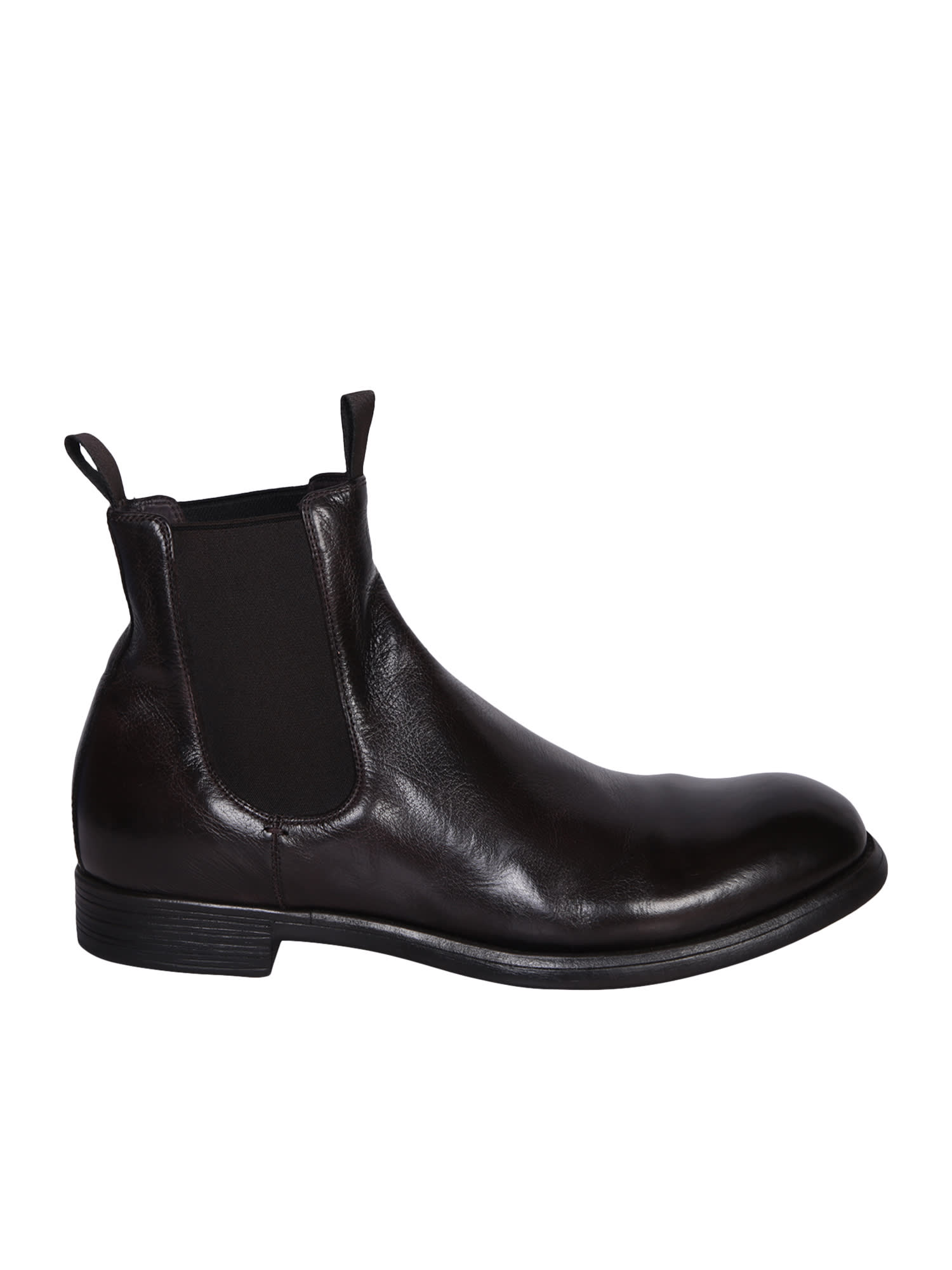OFFICINE CREATIVE CHRONICLE 002 BLACK ANKLE BOOTS