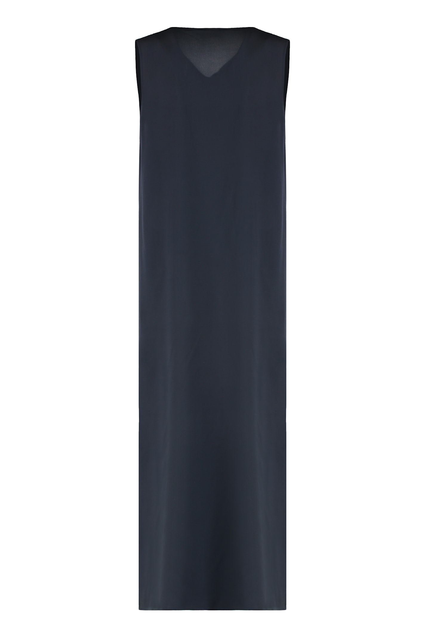 P.a.r.o.s.h Mini Silk Dress In Blue