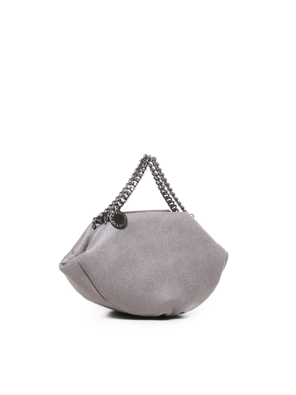 Stella Mccartney Soft Eco Shaggy Dear Crossbody Bag In Grey