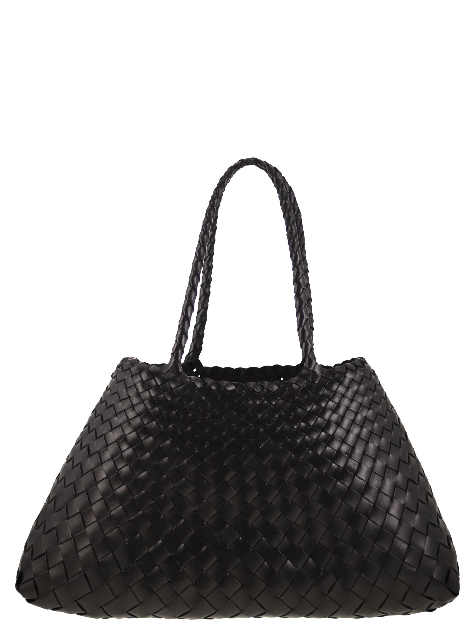 Santa Croce Big - Woven Leather Bag