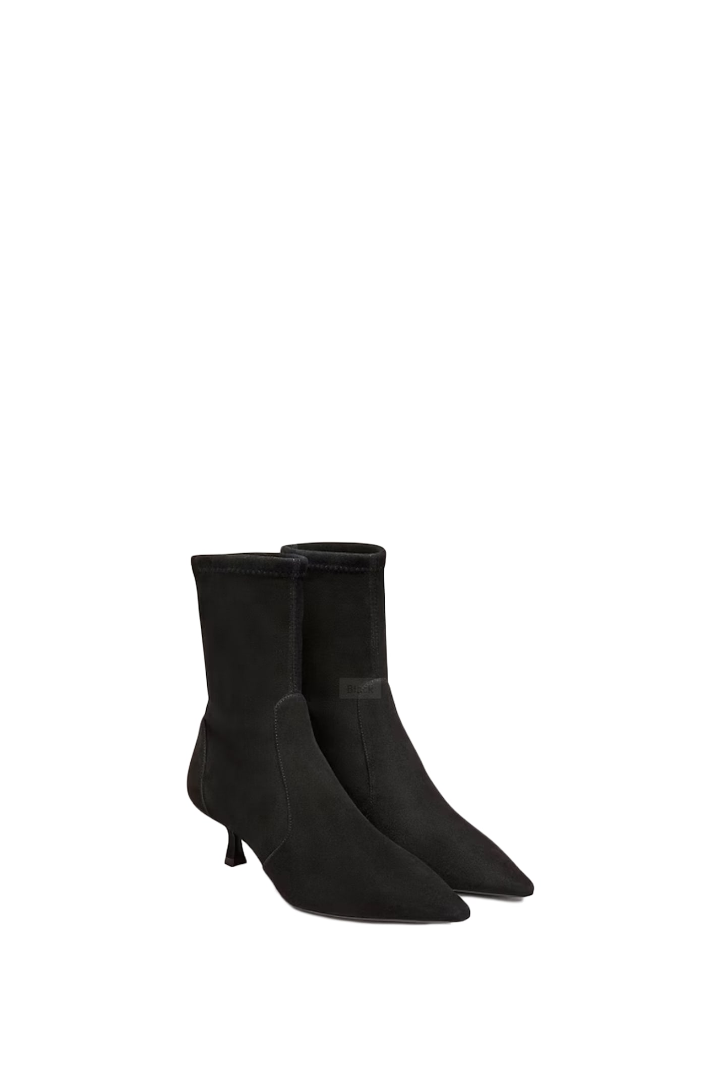 Shop Stuart Weitzman Naomi 50 Bootie Boots In Black