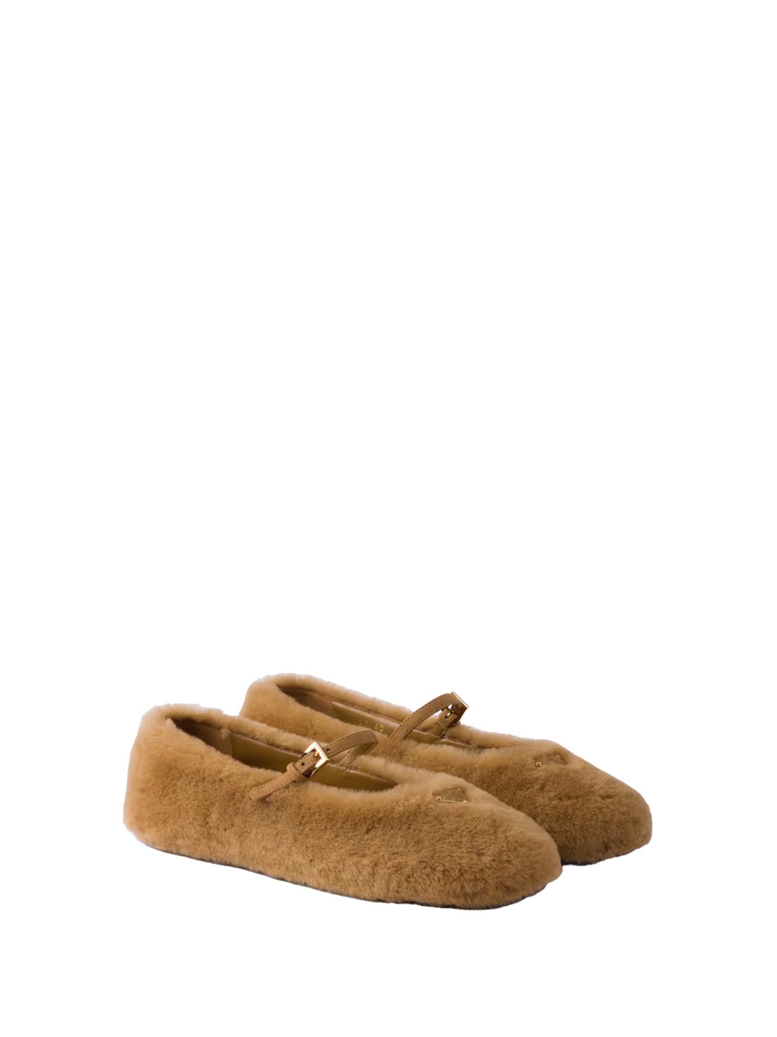 Prada Flat Shoes Brown In Brown