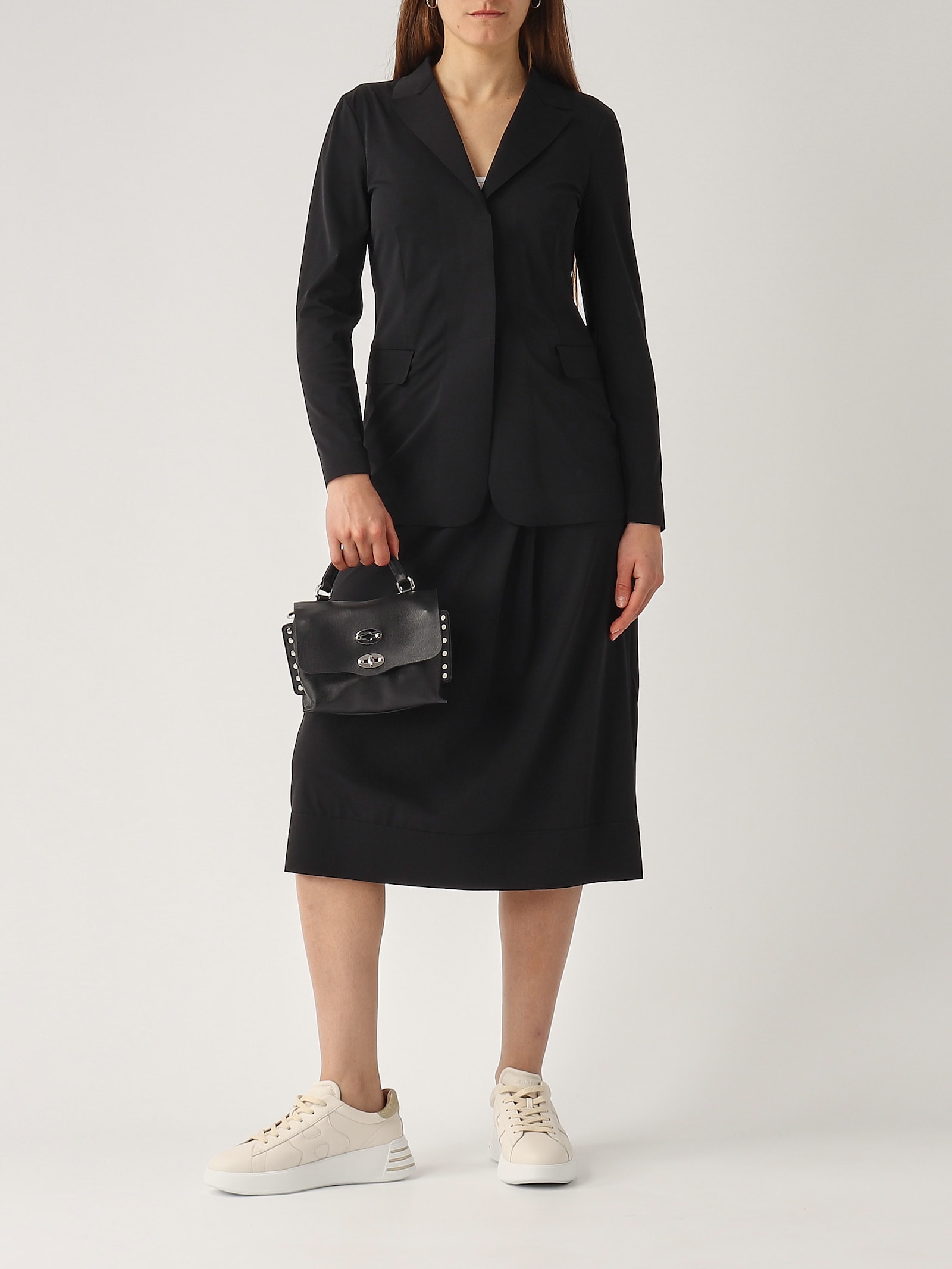 Max Mara Gelada Blazer In Nero