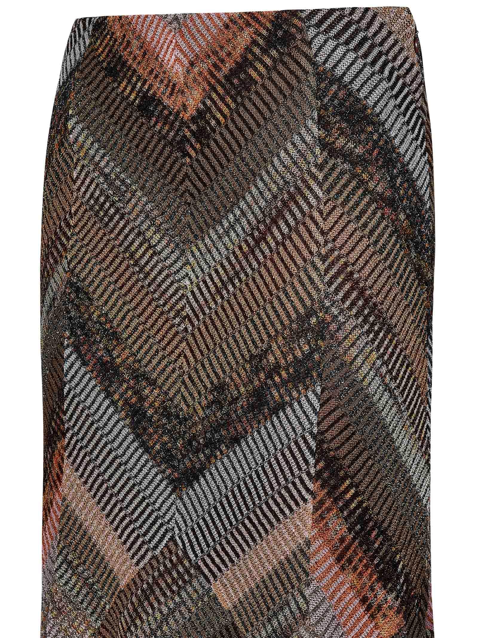 Shop Missoni Skirt In Multicolour