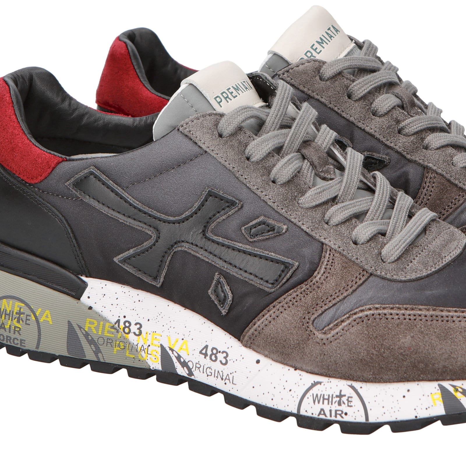 Shop Premiata Mick In Grey