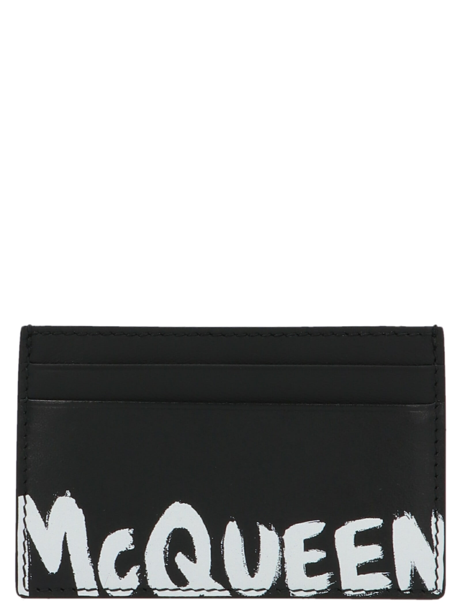 Alexander McQueen graffiti Card Holder