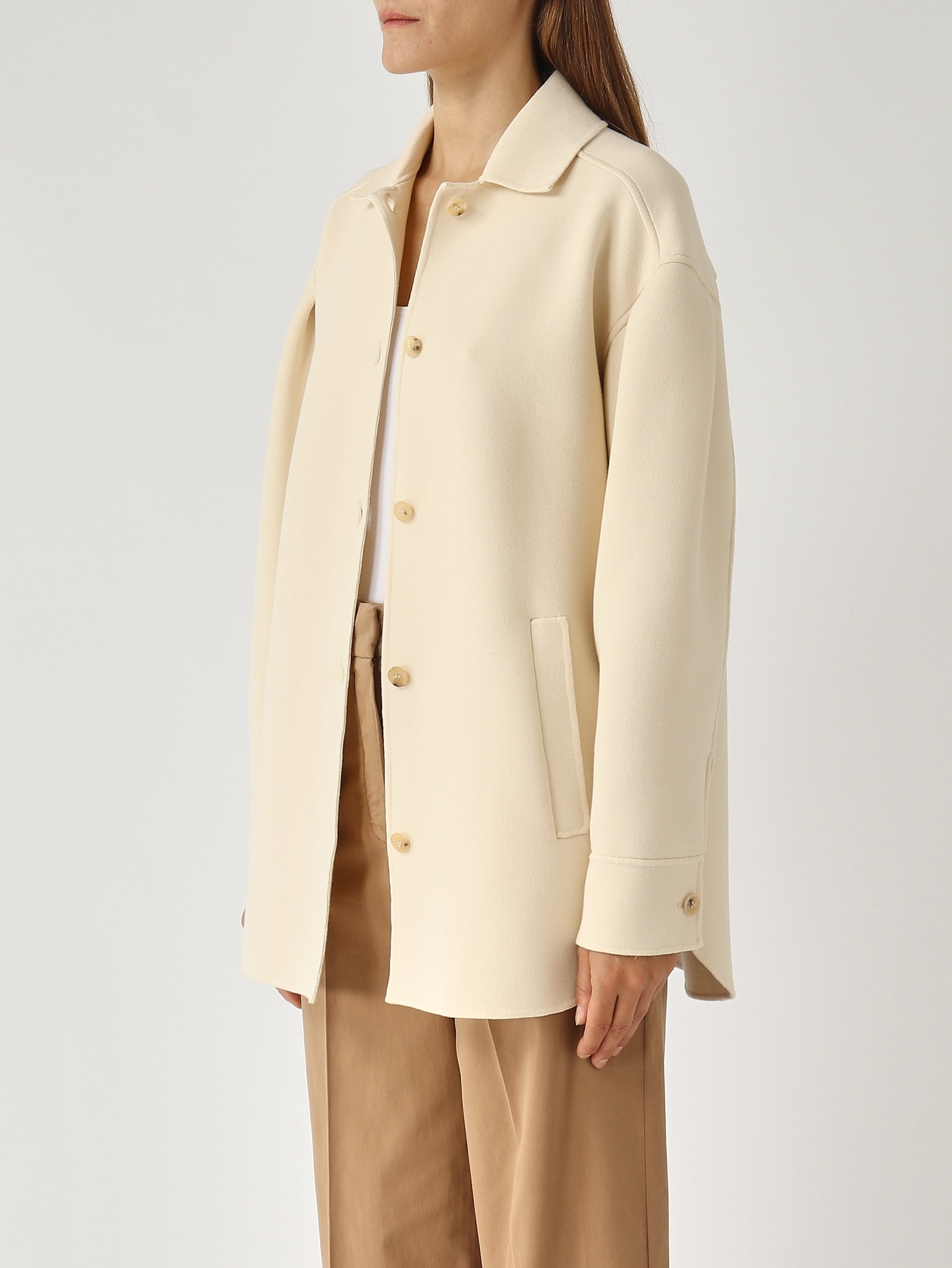 Max Mara Emblema Blazer In Neutral