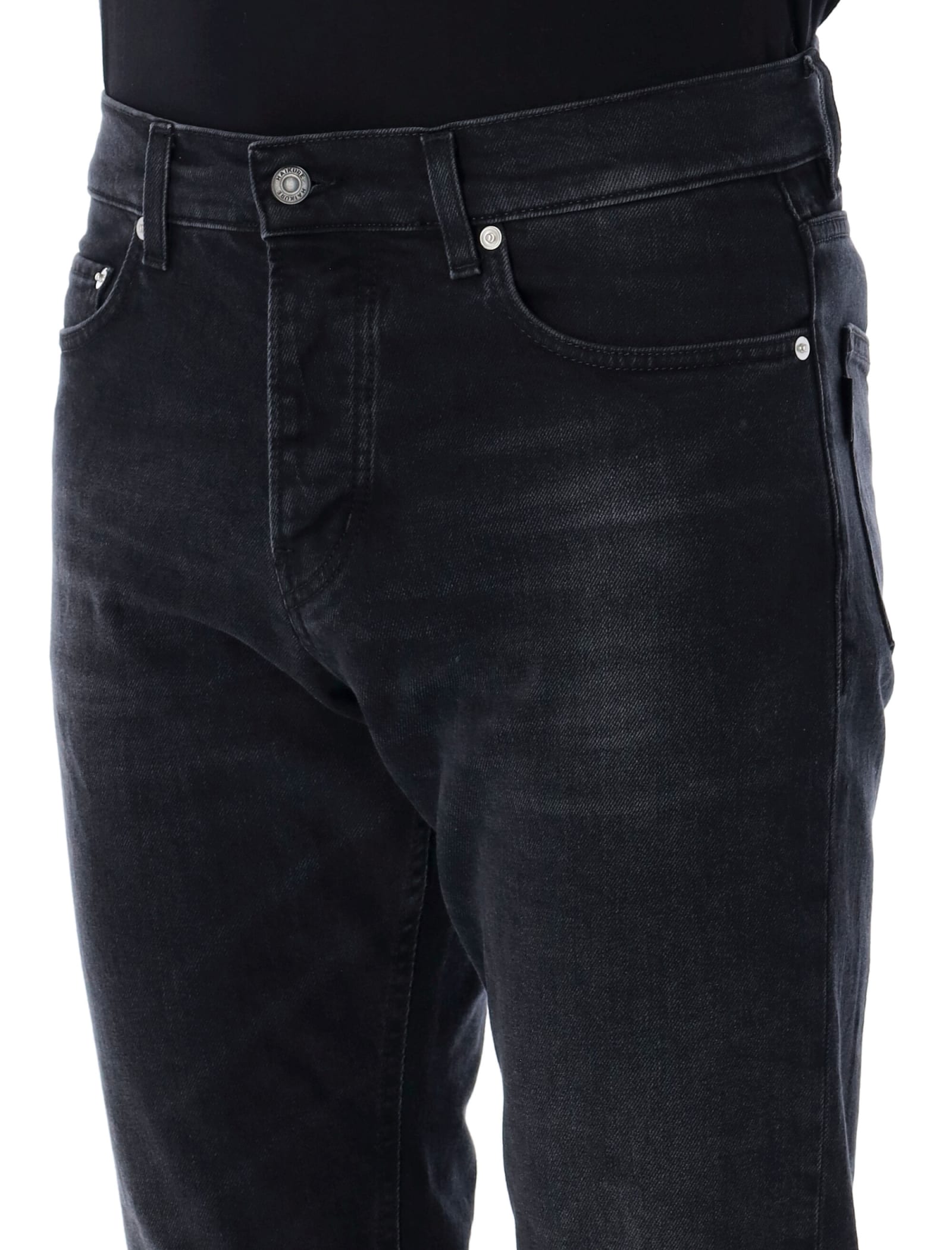 Shop Haikure Tokyo Slim Jeans In Wash Black