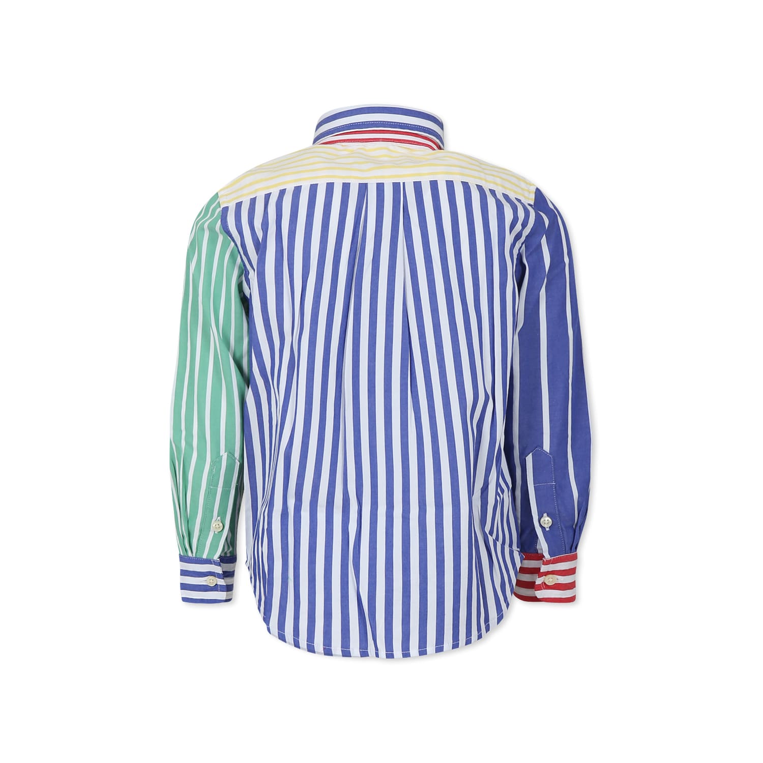 Ralph Lauren Boy's Striped Poplin Shirt & Chino Pants Set