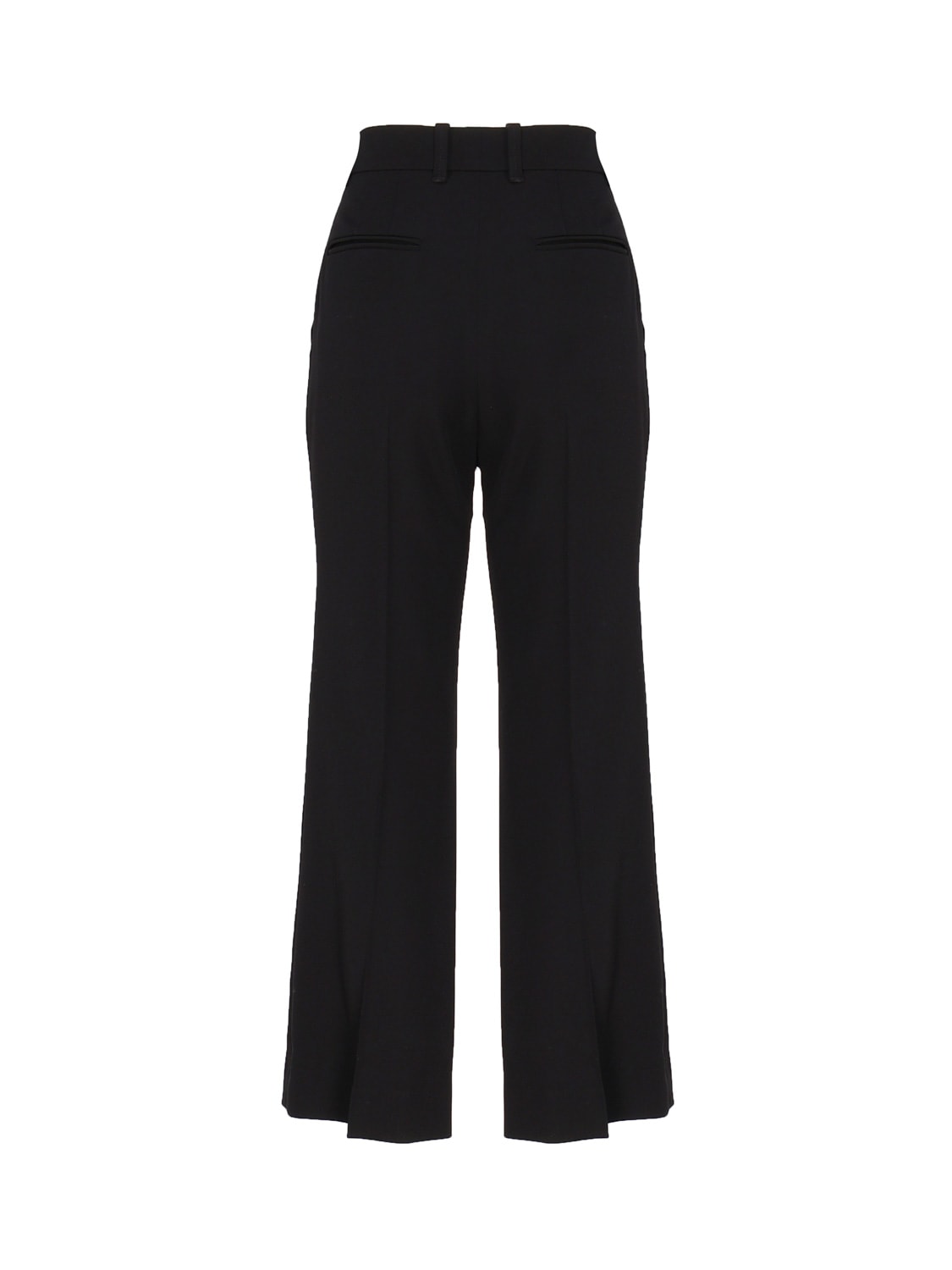 Shop Chloé Tailored Trousers In Black
