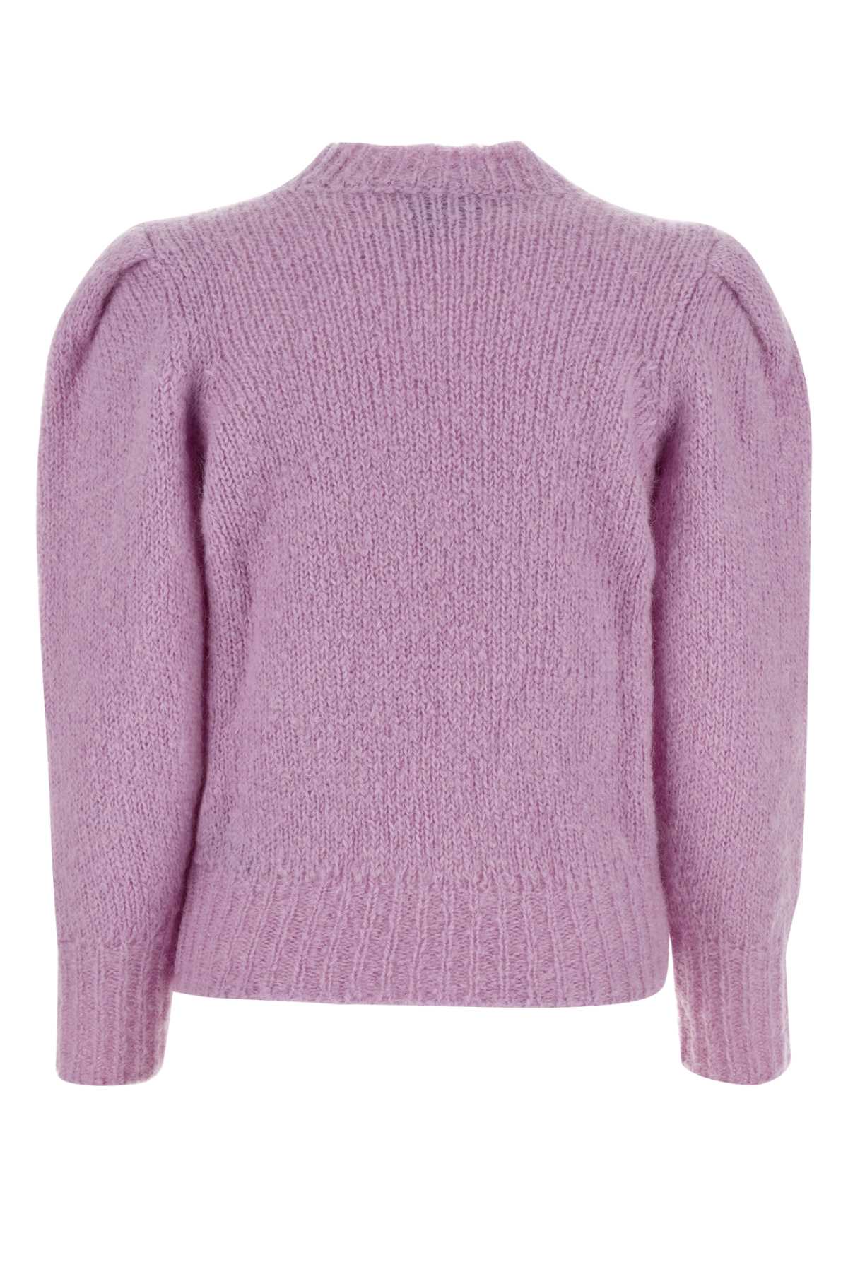 Isabel Marant Lilac Mohair Blend Emma Sweater
