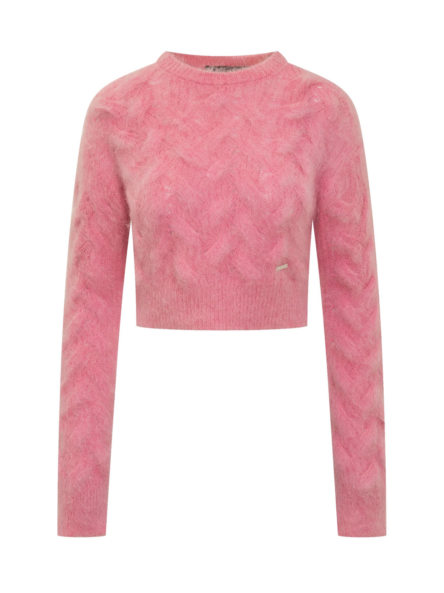 Shop Dsquared2 Sweater In Baby Pink