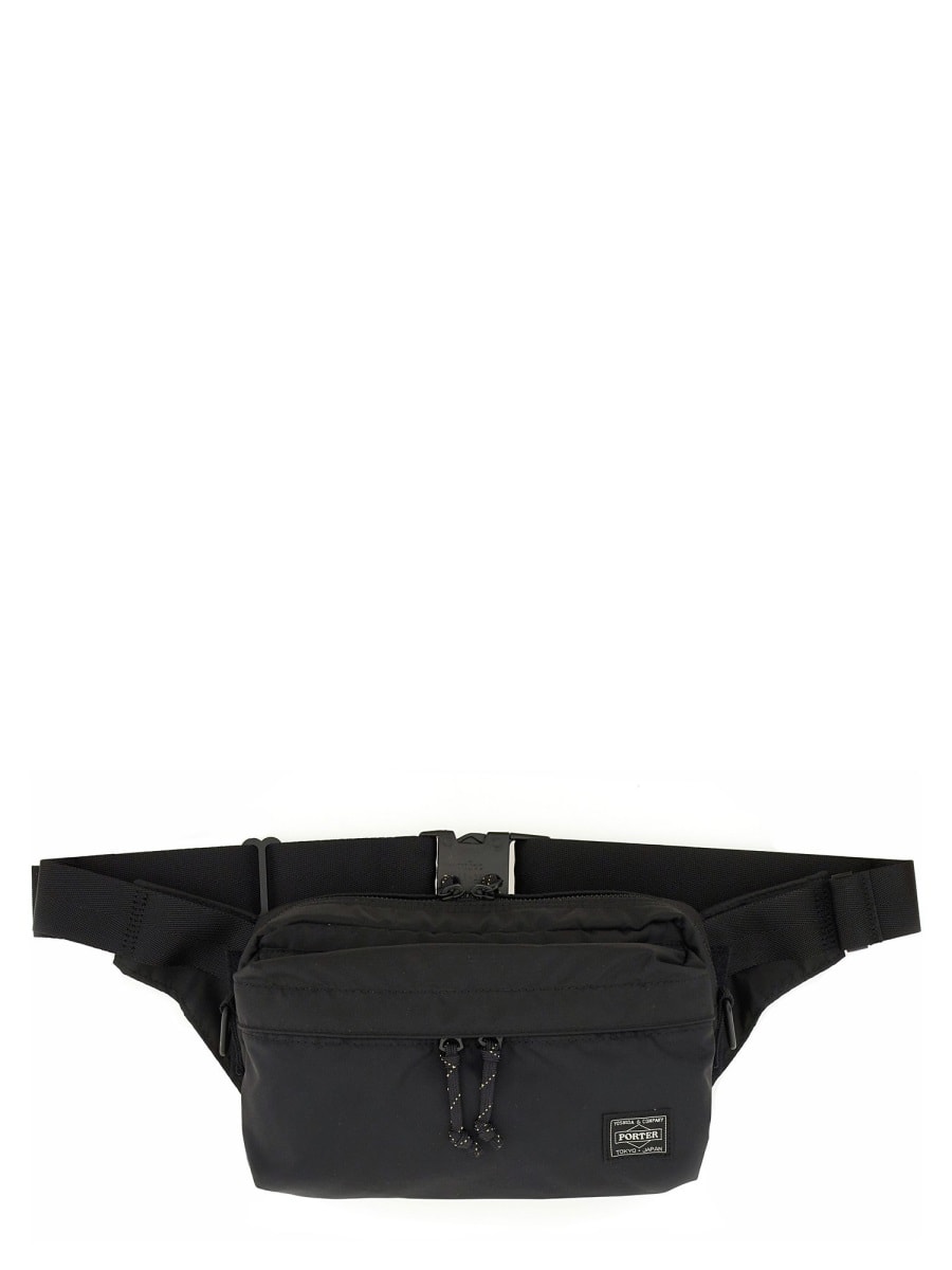 Porter Waist Force 2way Pouch In Black